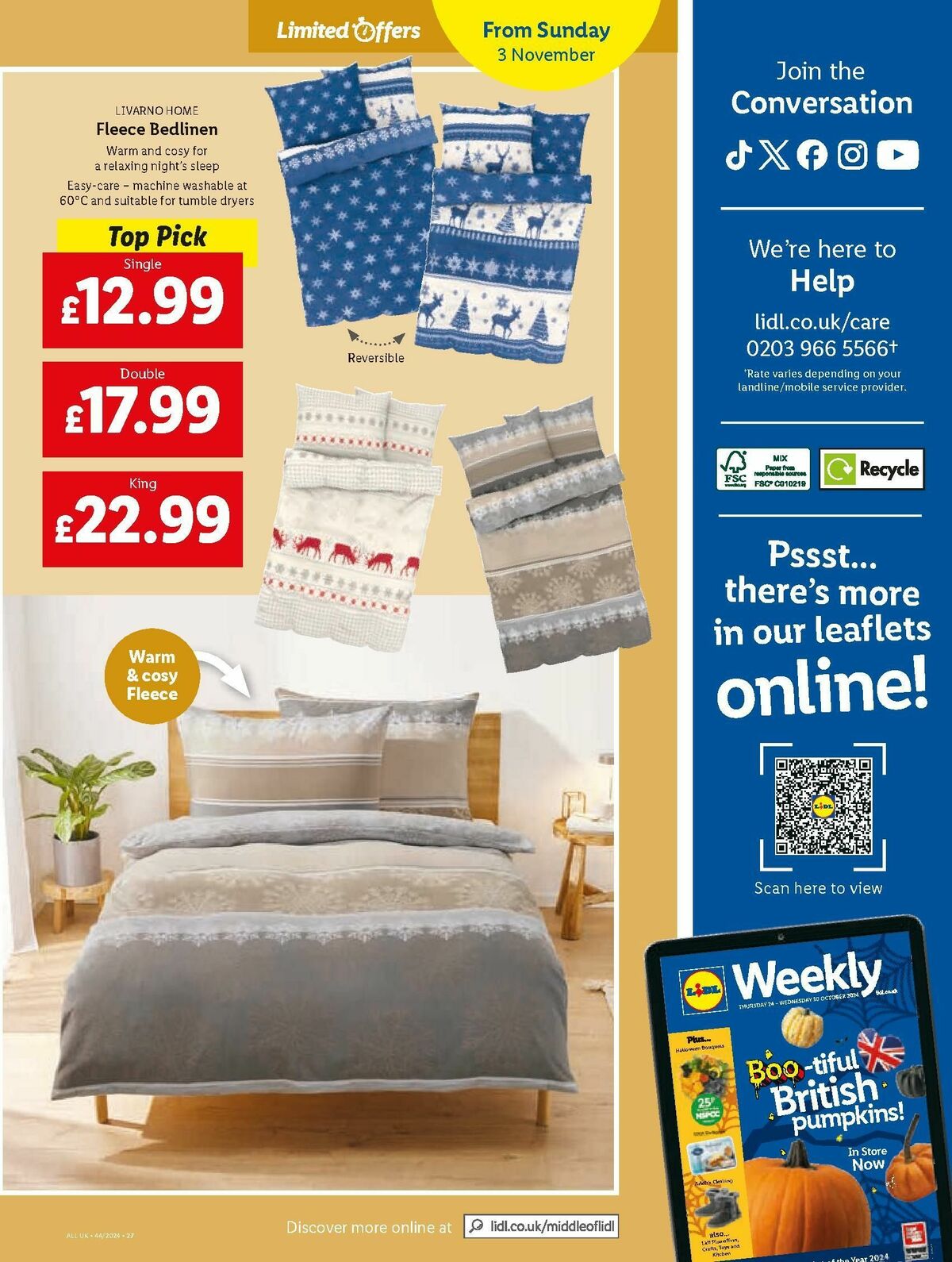 LIDL Offers from 31 October