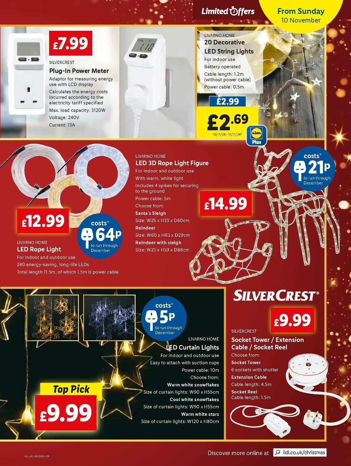 LIDL Offers from 7 November