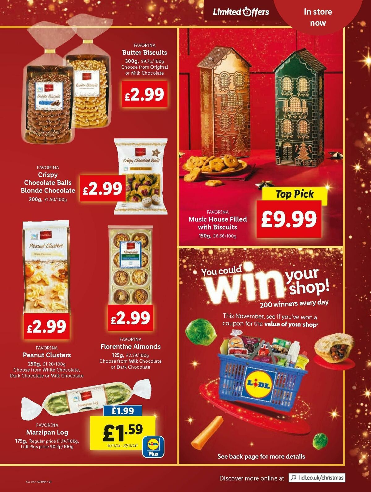 LIDL Offers from 21 November