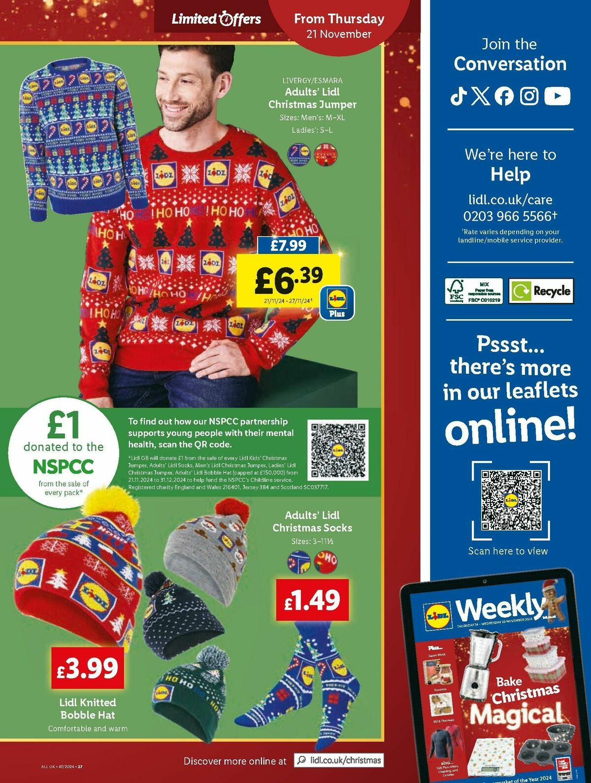 LIDL Offers from 21 November