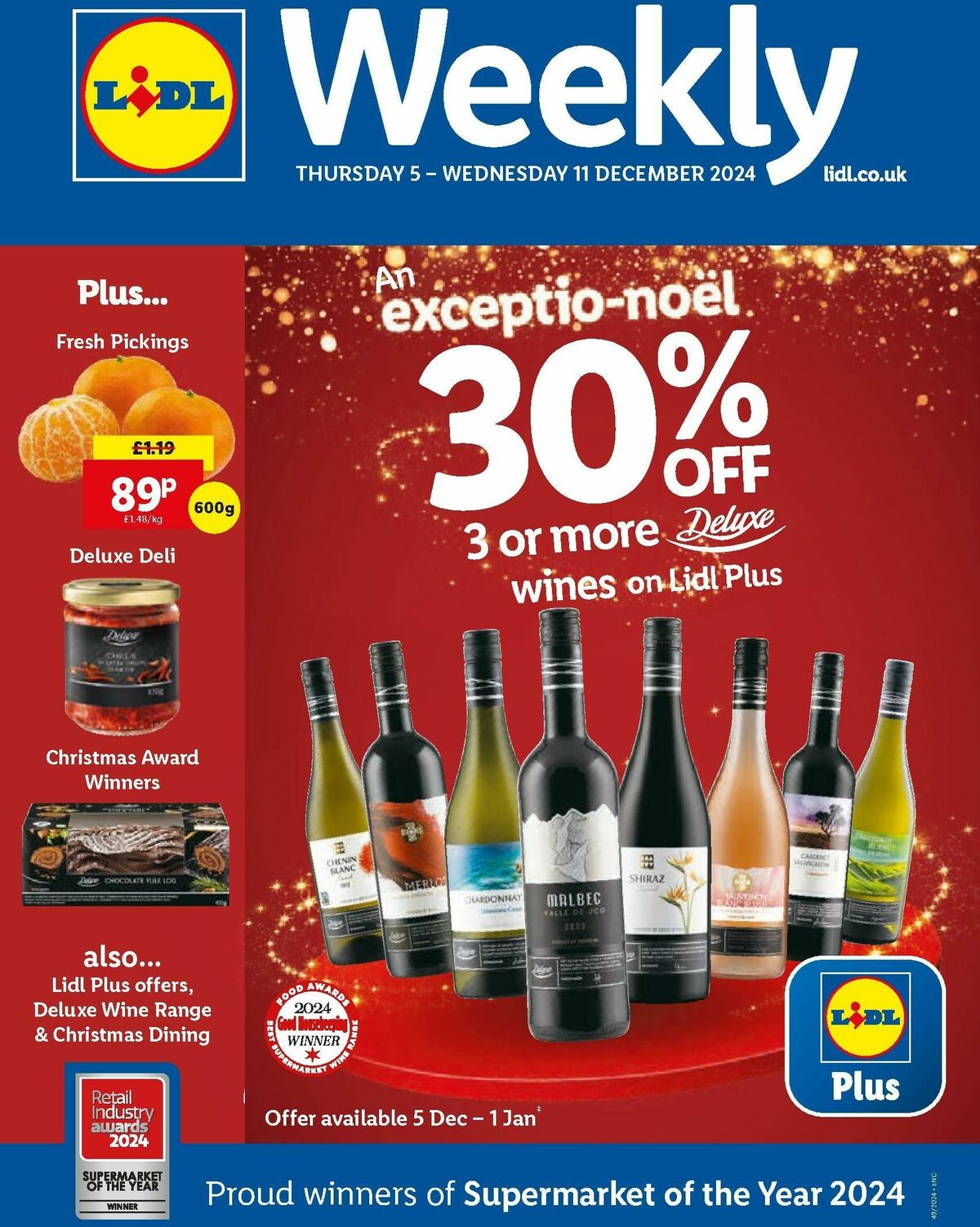 LIDL Offers from 5 December