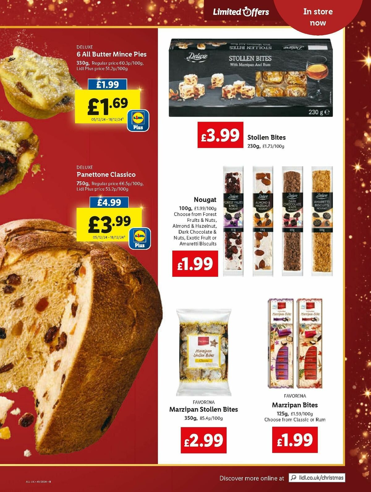 LIDL Offers from 5 December