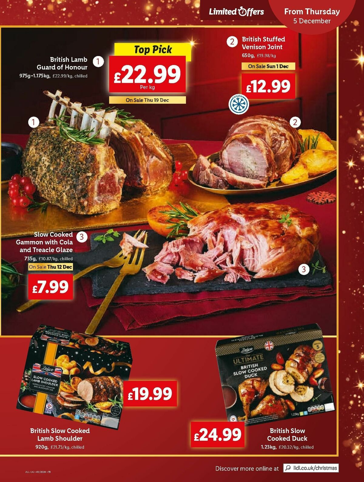 LIDL Offers from 5 December