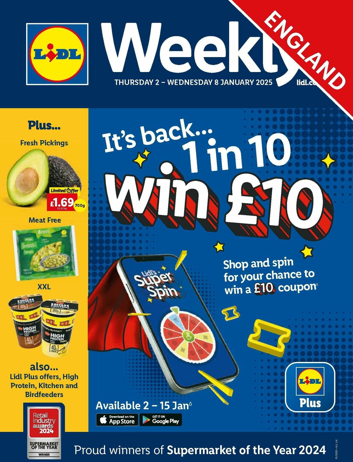 LIDL Offers from 2 January