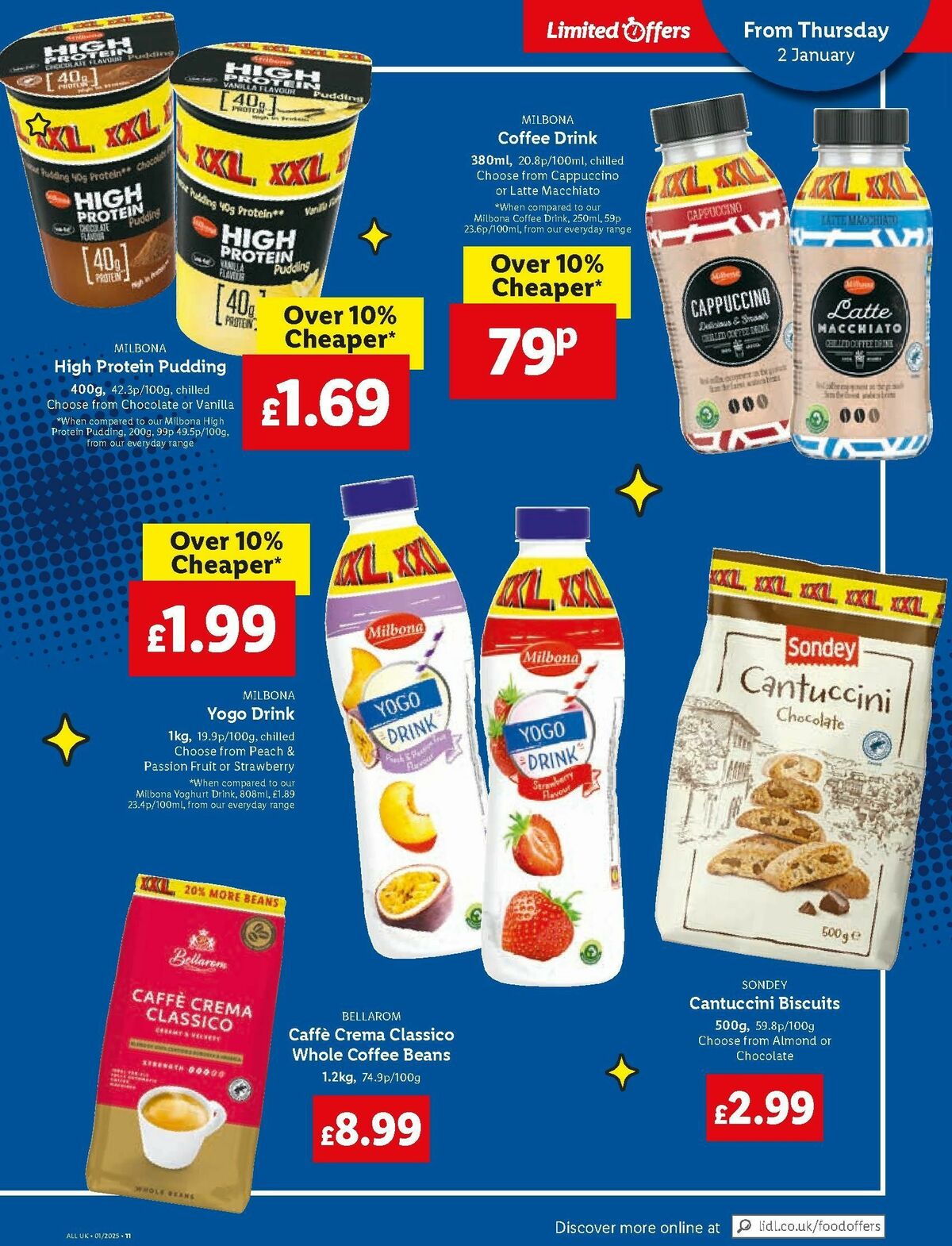 LIDL Offers from 2 January