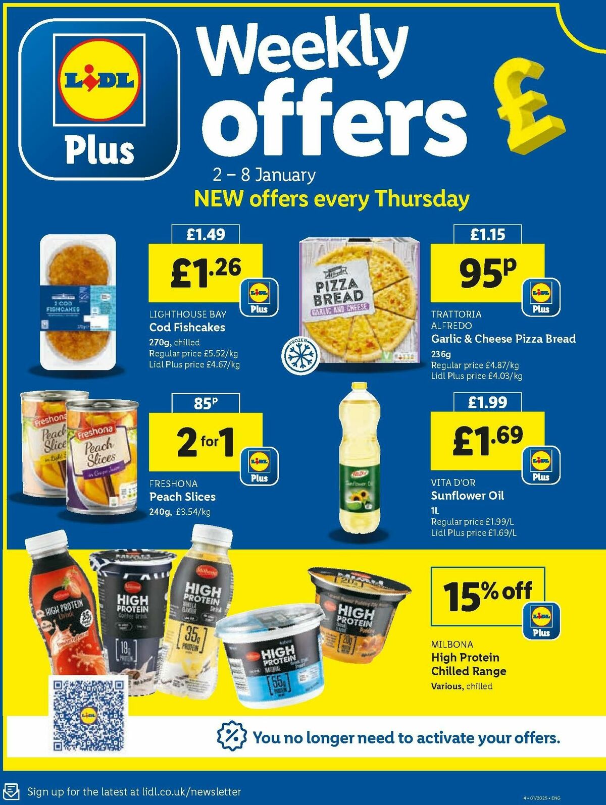 LIDL Offers from 2 January