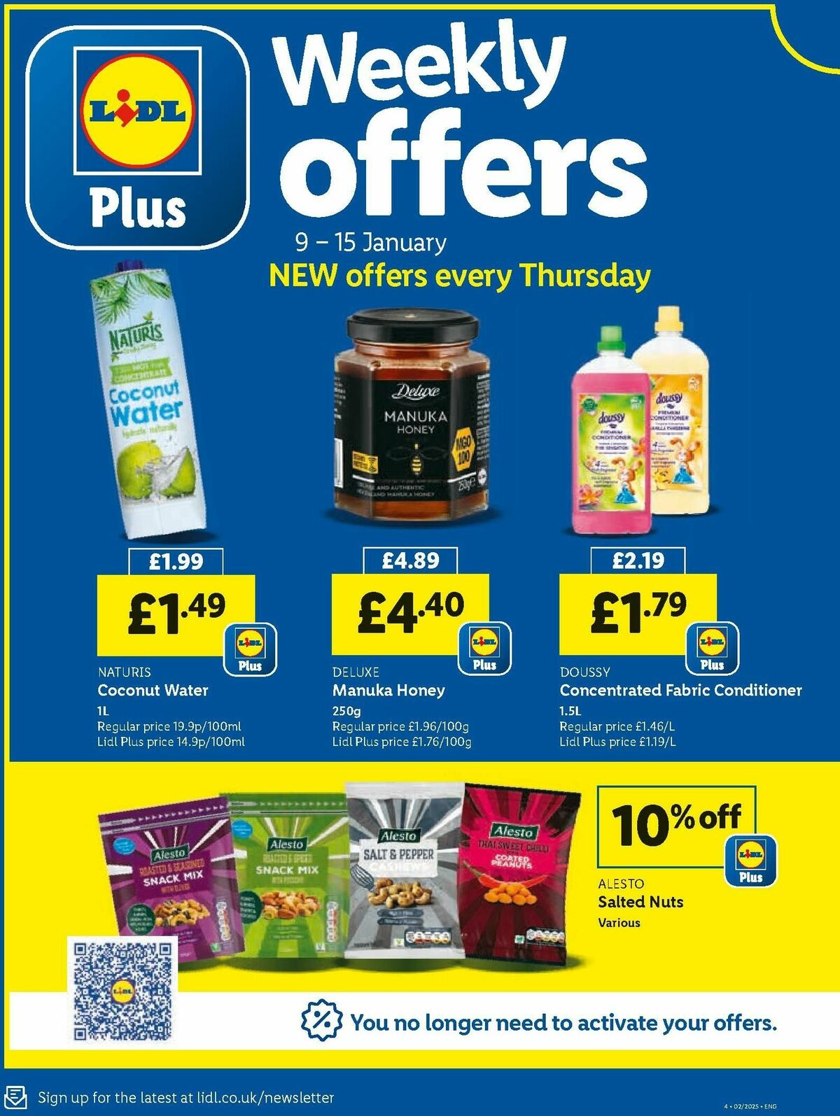 LIDL Offers from 9 January