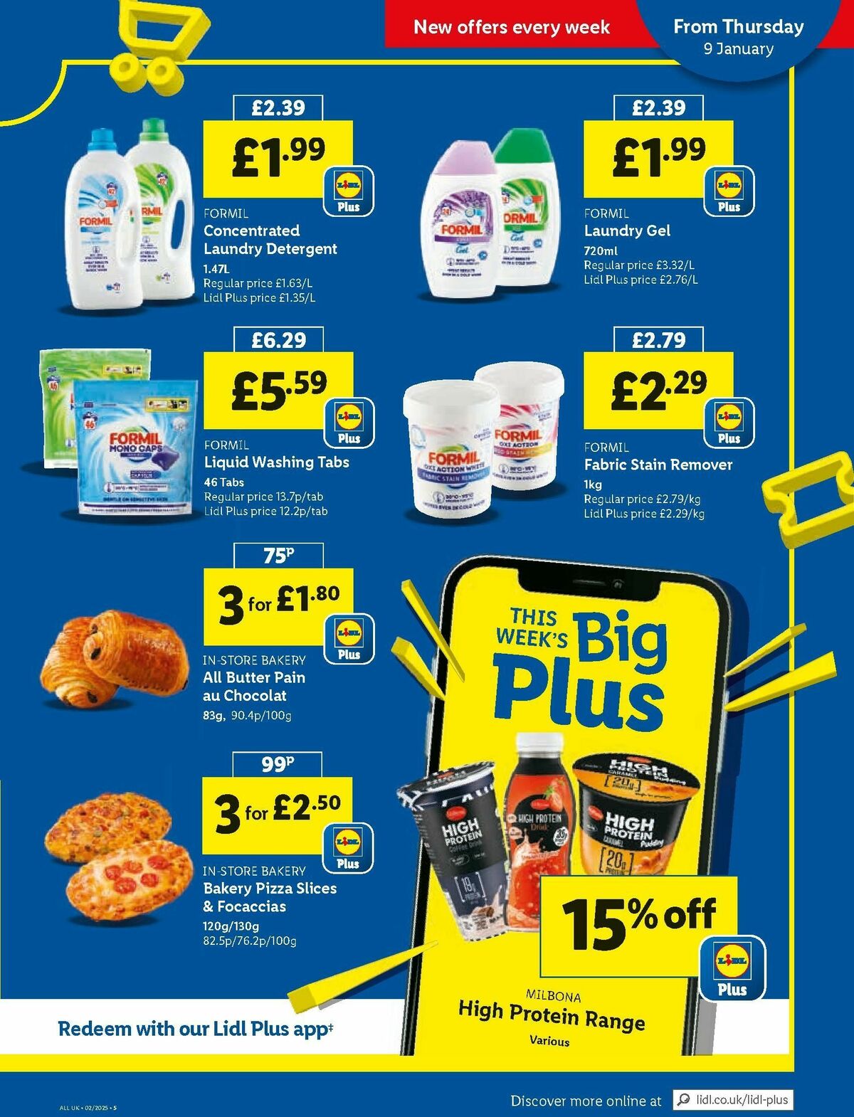 LIDL Offers from 9 January