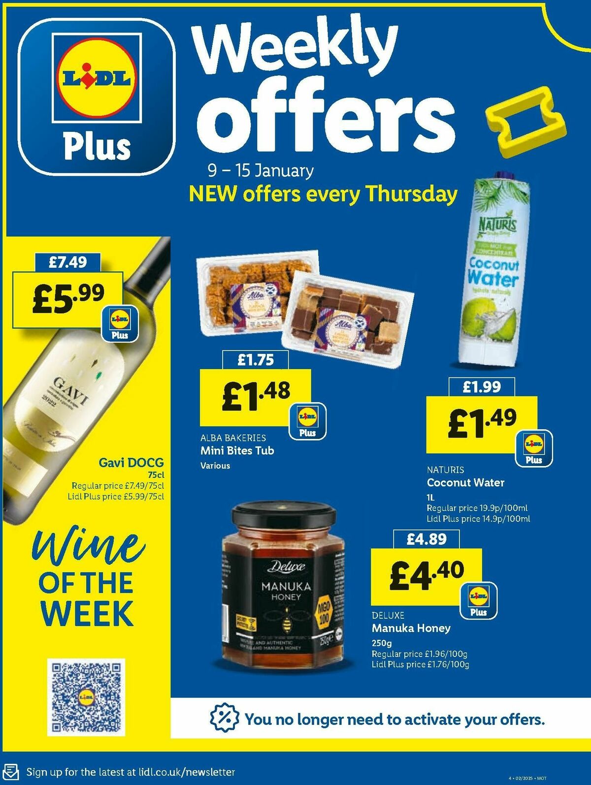 LIDL Scotland Offers from 9 January