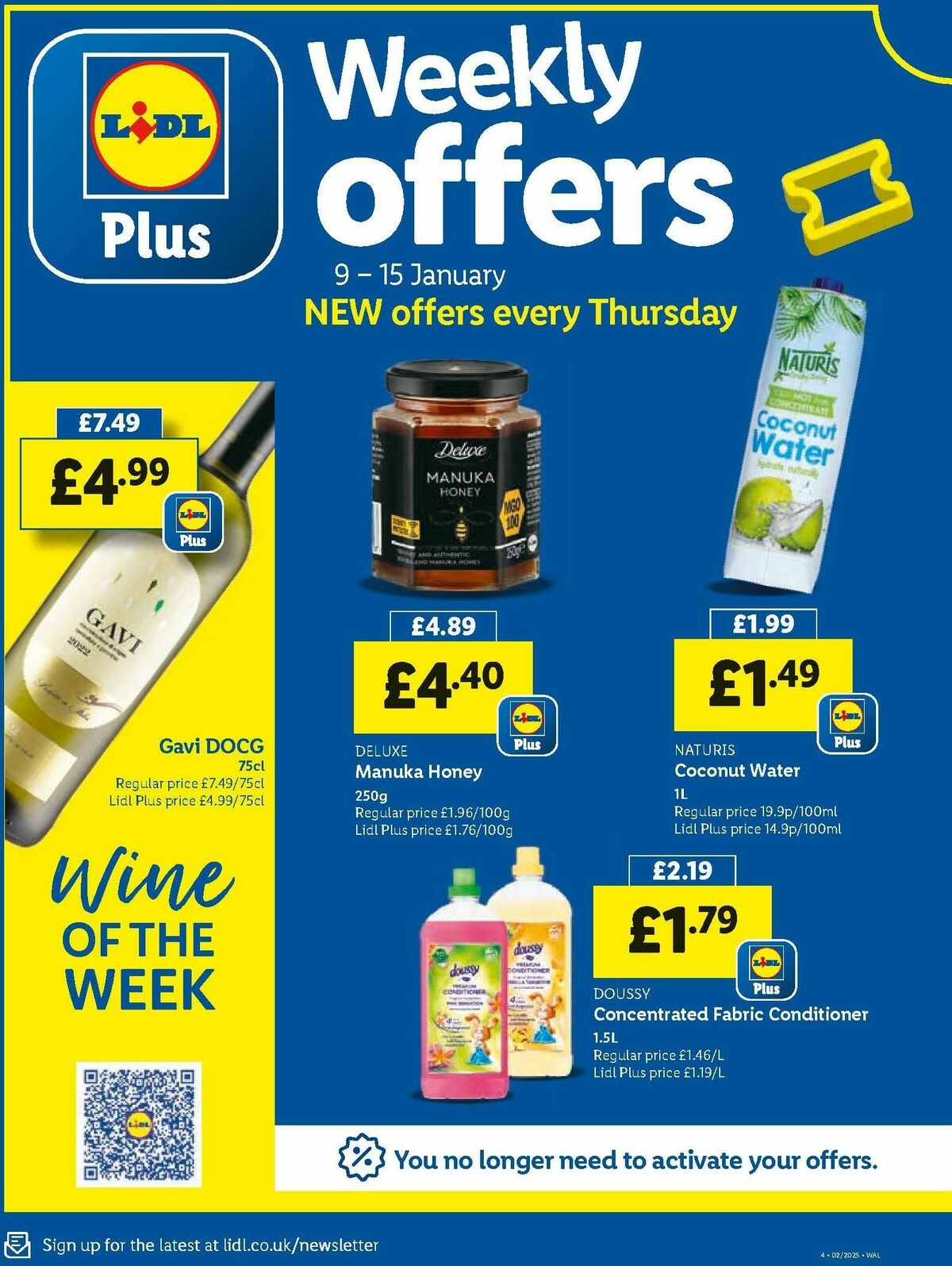 LIDL Wales Offers from 9 January