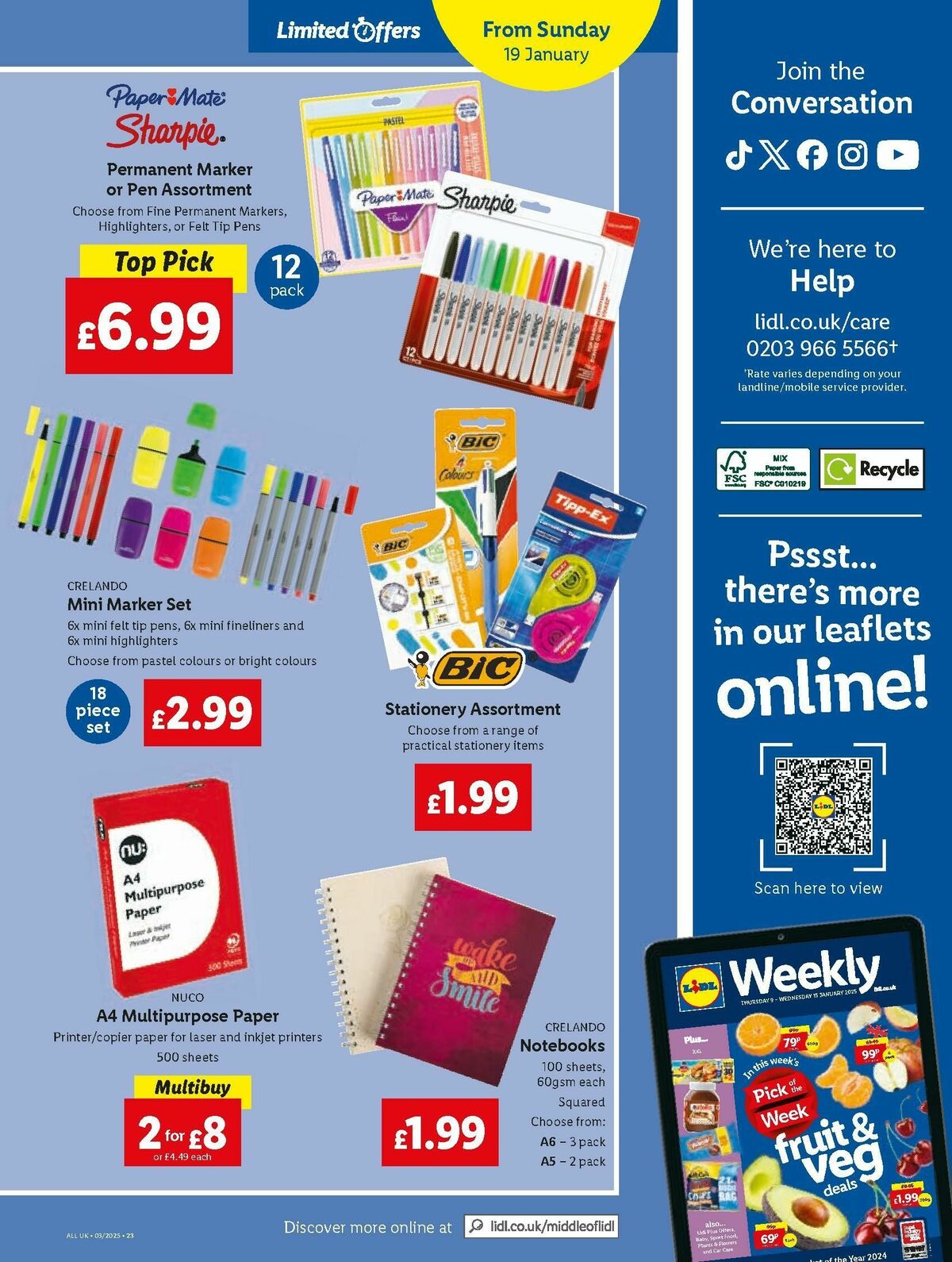 LIDL Offers from 16 January