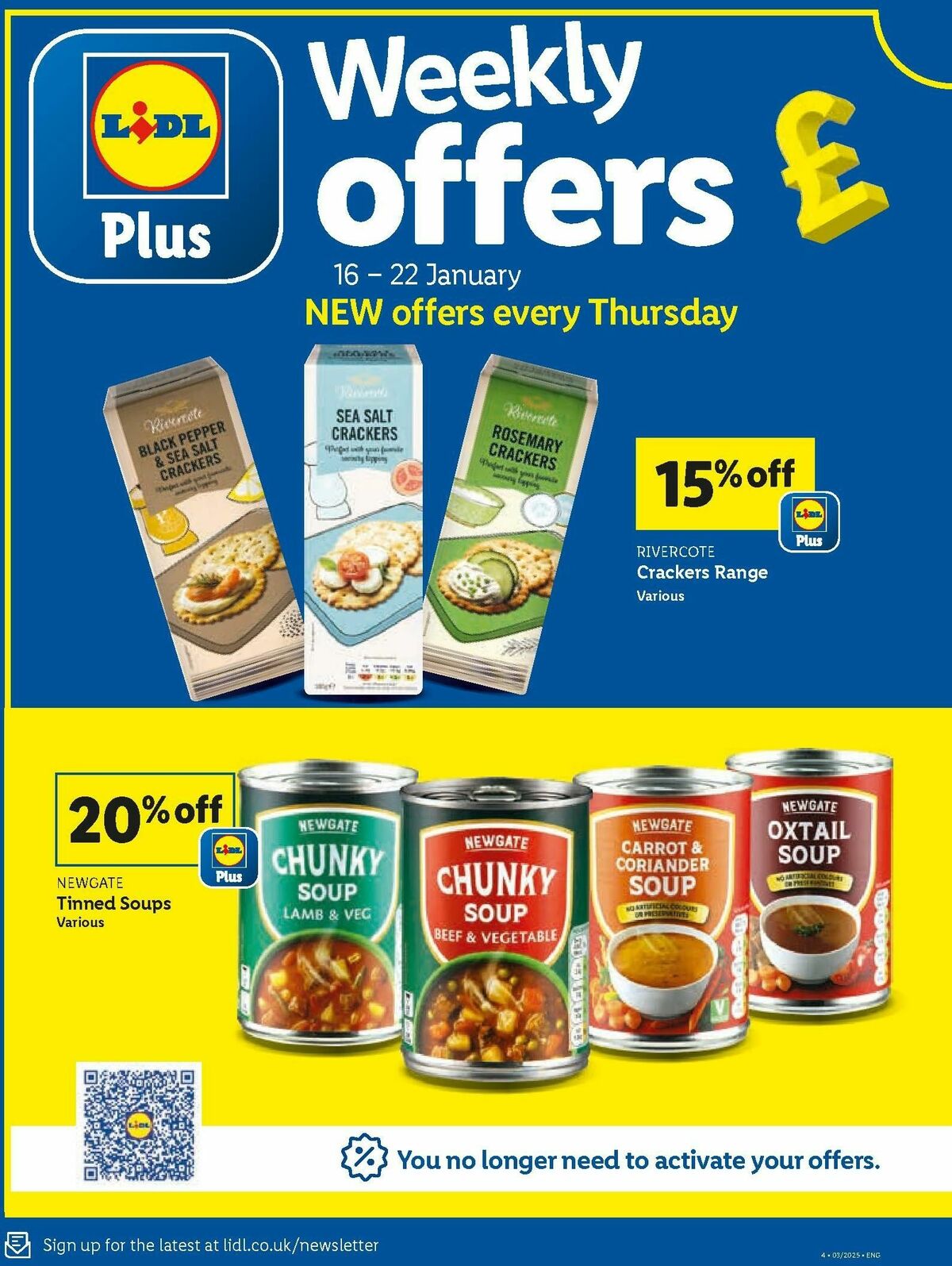 LIDL Offers from 16 January