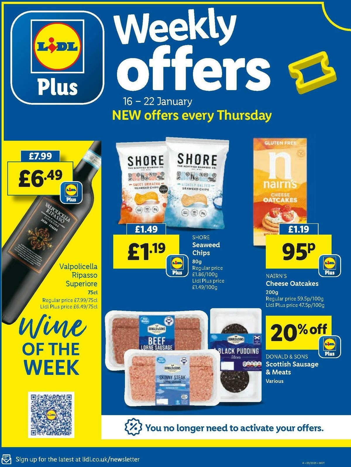 LIDL Scotland Offers from 16 January