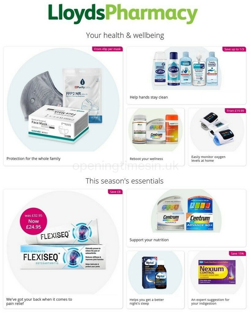 Lloyds Pharmacy Offers from 23 February