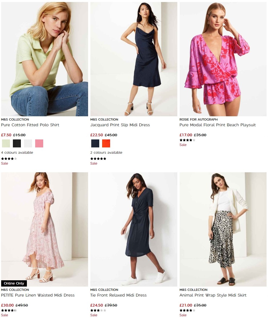 M&S Marks and Spencer Offers from 2 July