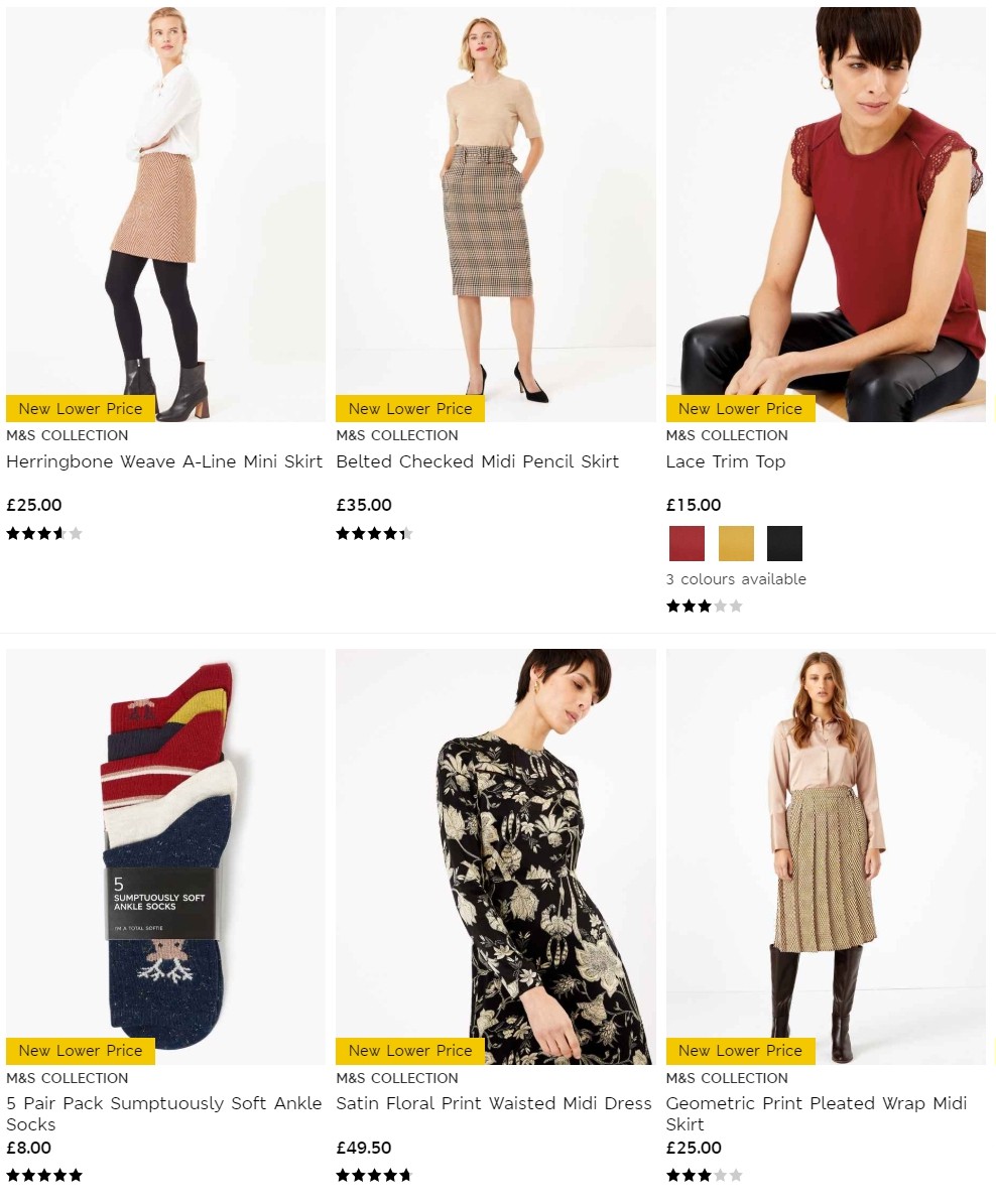 M&S Marks and Spencer Offers from 10 December
