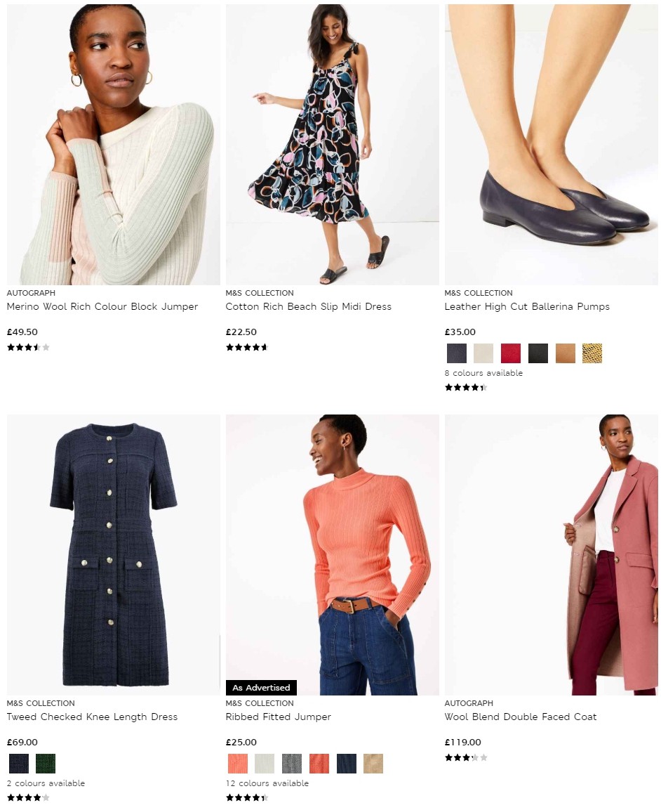 M&S Marks and Spencer Offers from 25 February