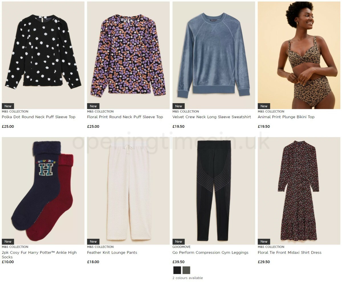 M&S Marks and Spencer Offers from 25 October