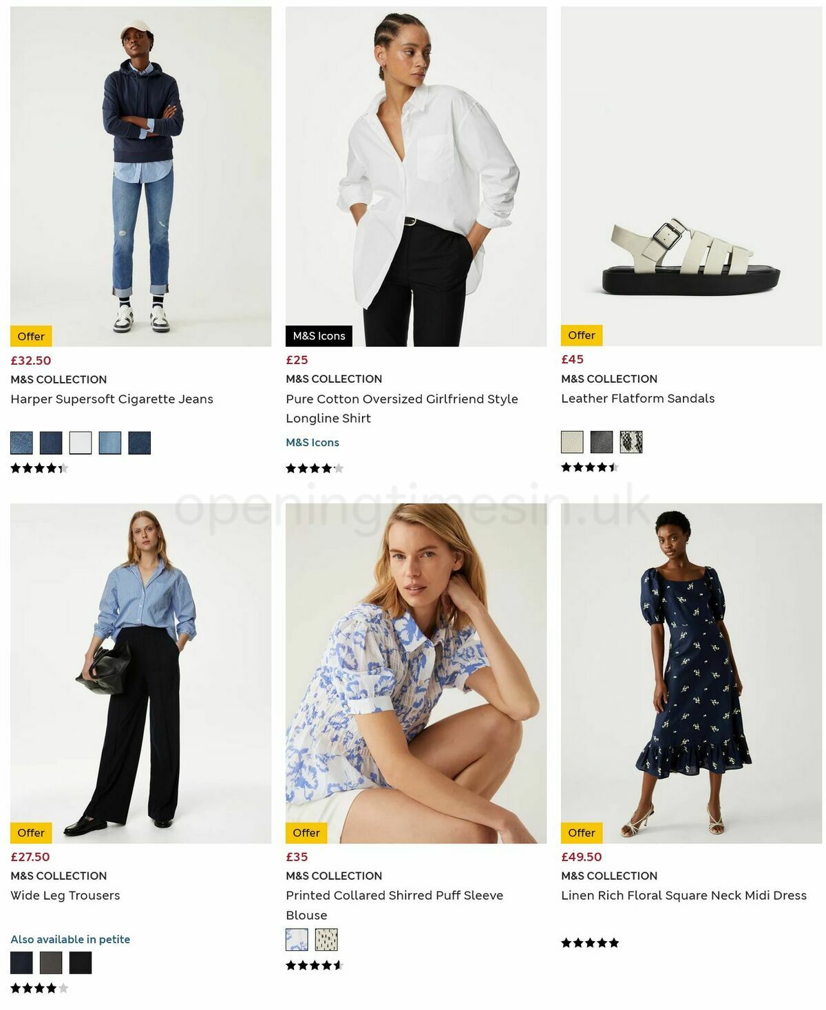 M&S Marks and Spencer Offers from 29 May