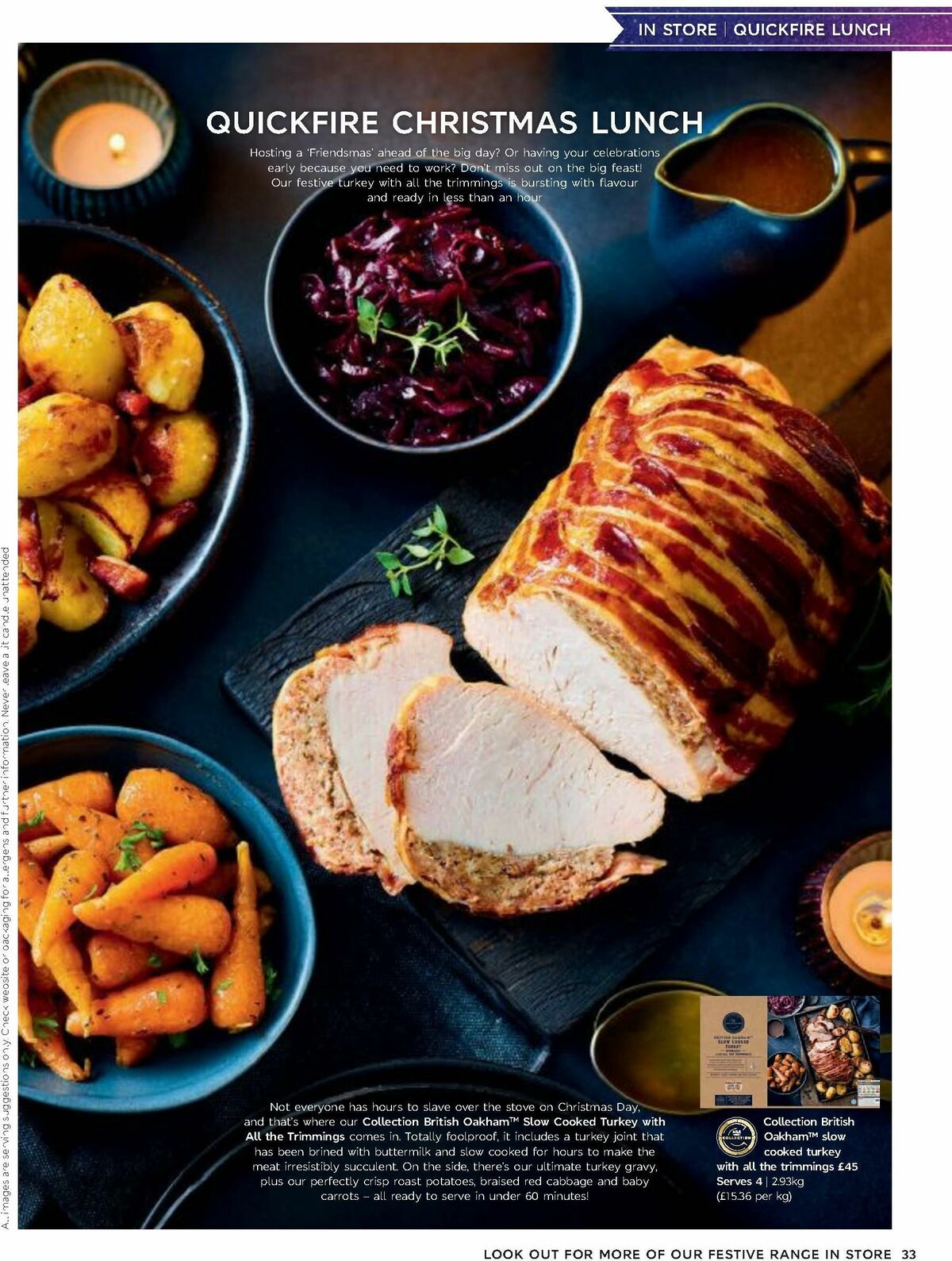 M&S Marks and Spencer Christmas Food Offers from 6 October