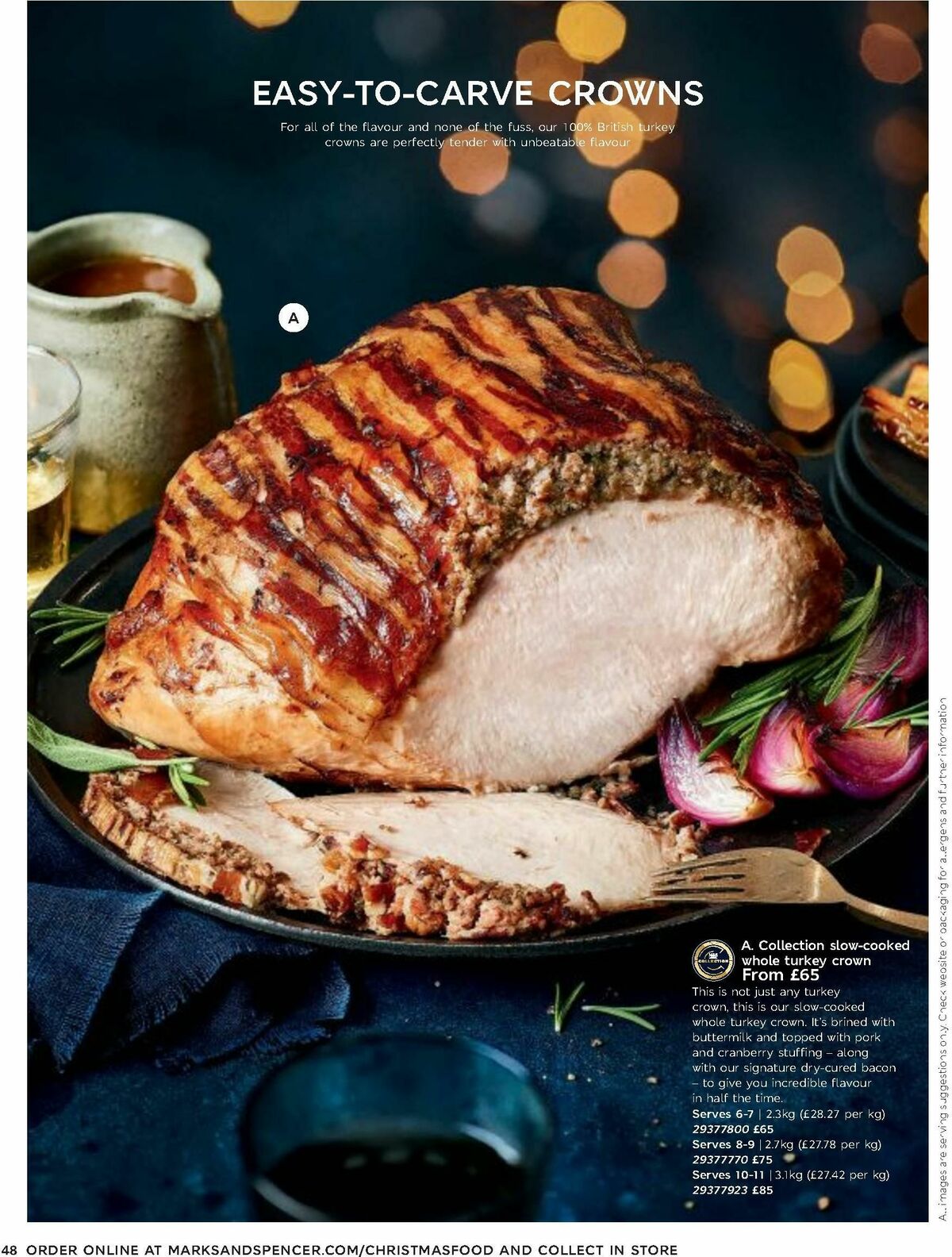 M&S Marks and Spencer Christmas Food Offers from 6 October