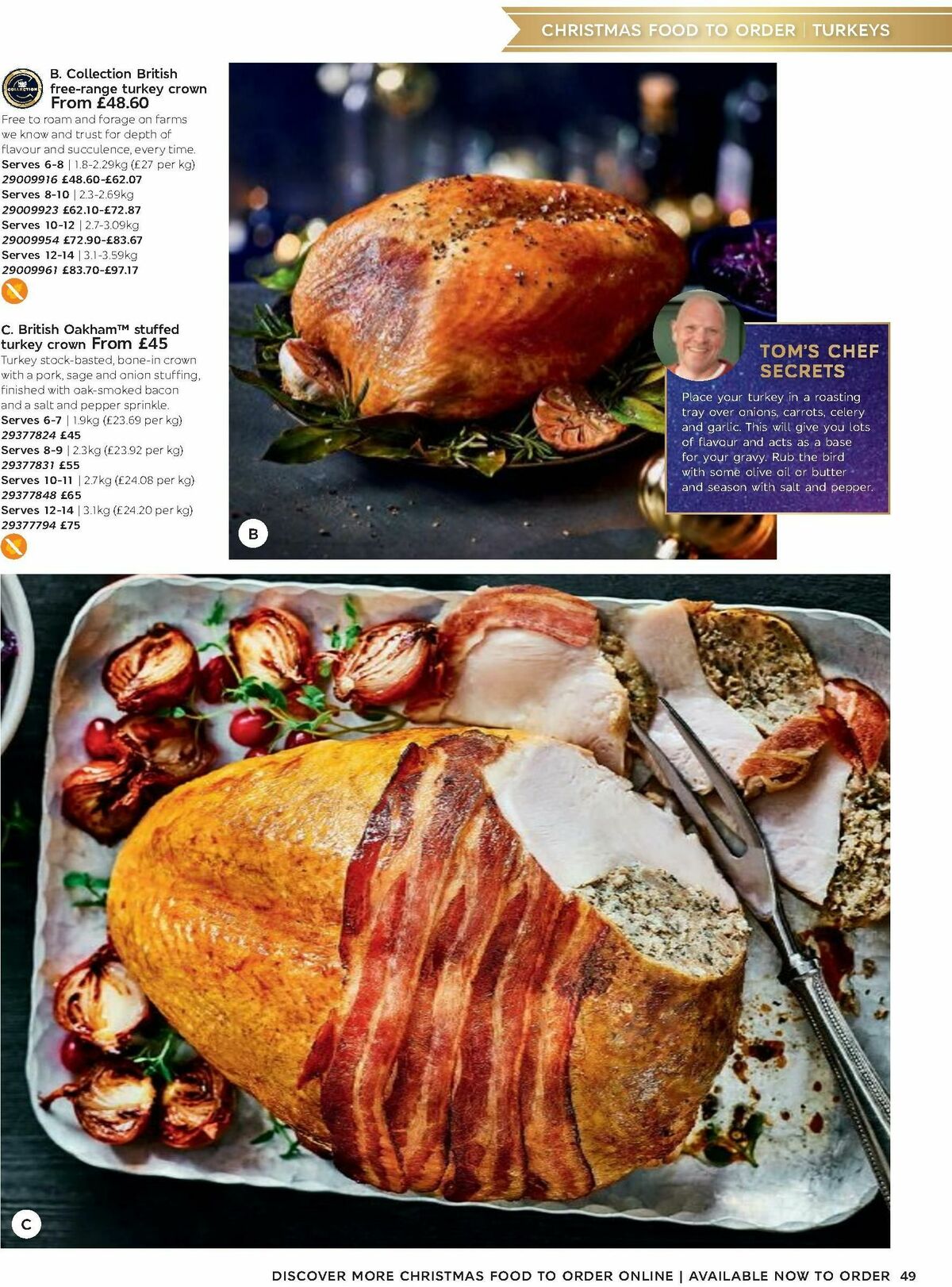 M&S Marks and Spencer Christmas Food Offers from 6 October