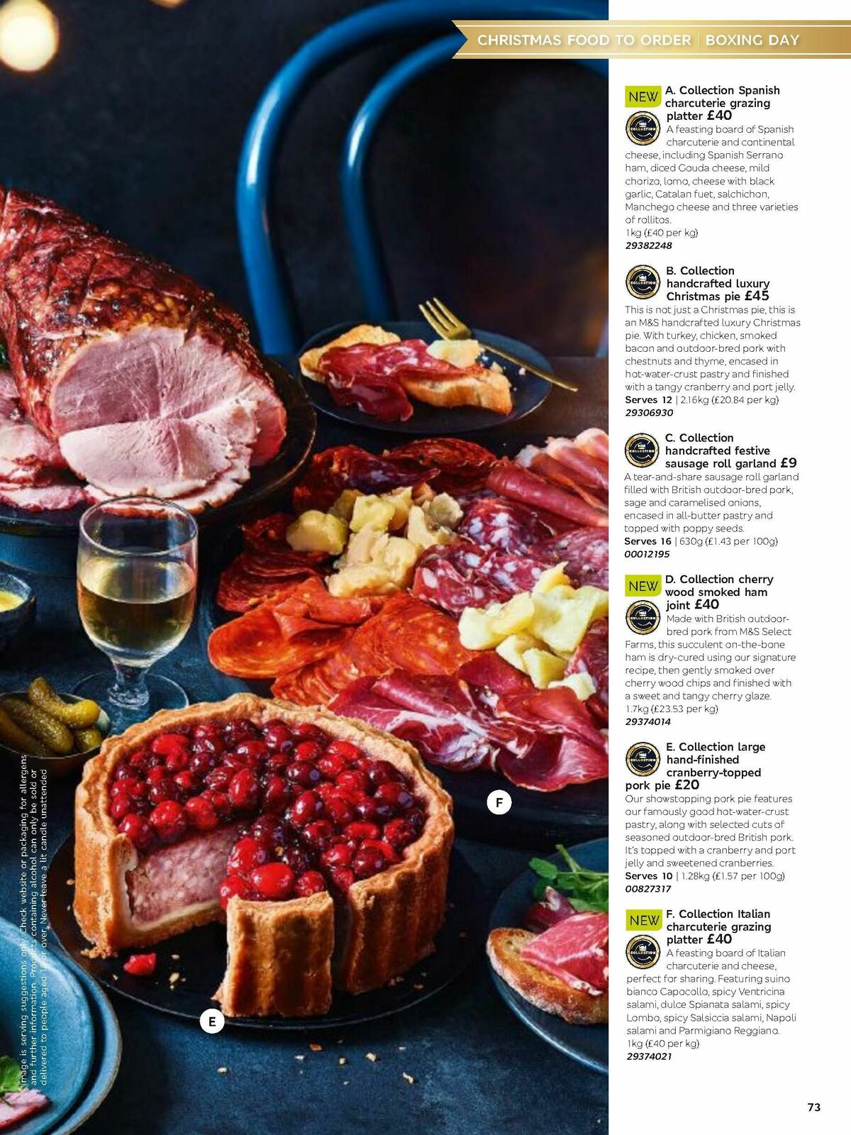 M&S Marks and Spencer Christmas Food Offers from 6 October