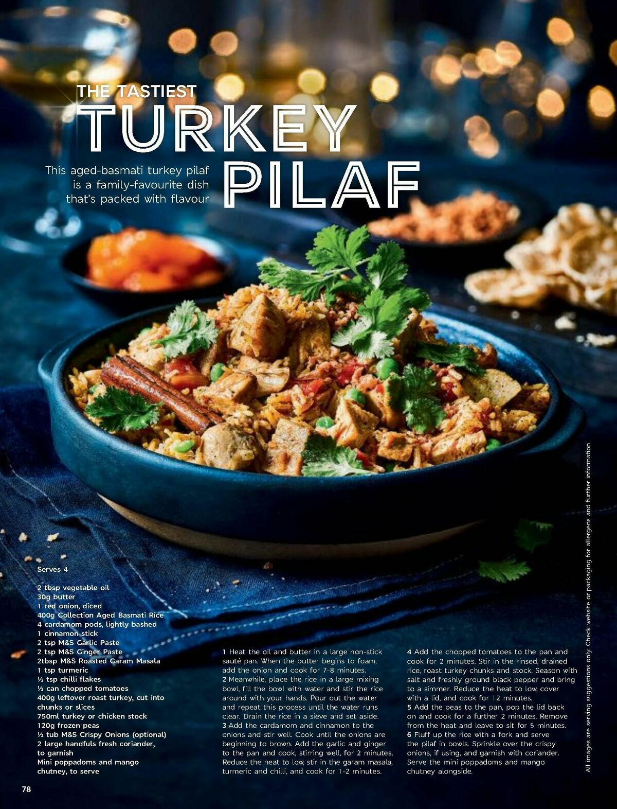 M&S Marks and Spencer Christmas Food Offers from 6 October