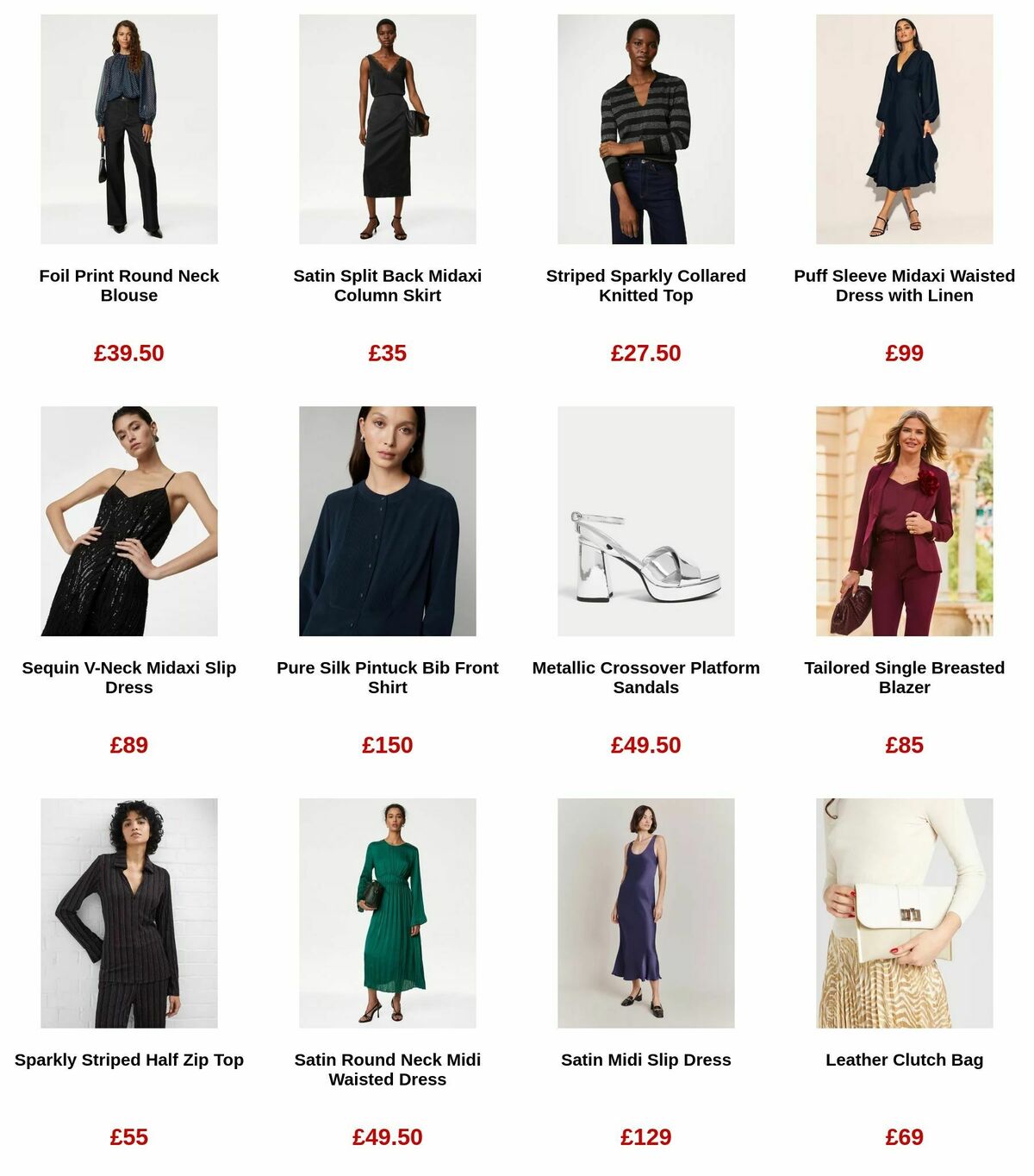 M&S Marks and Spencer Offers from 4 December