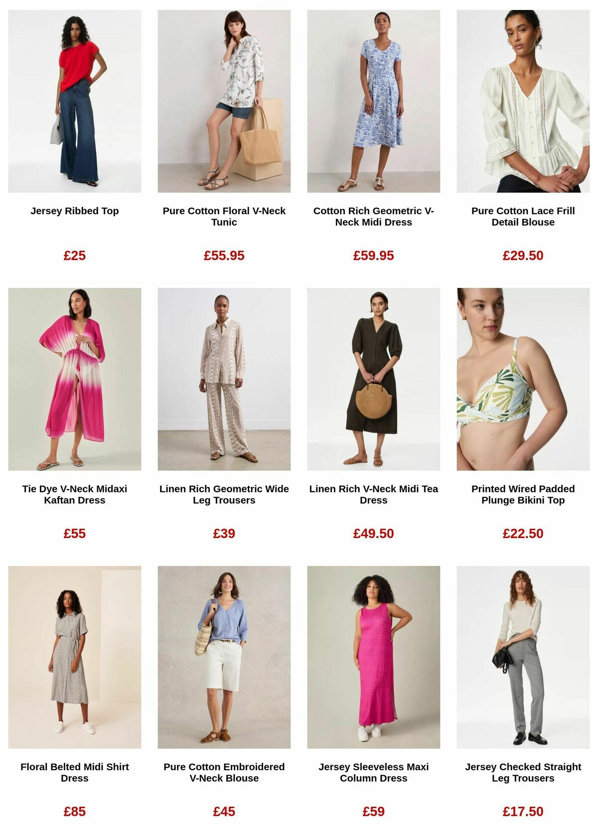 M&S Marks and Spencer Offers from 8 July