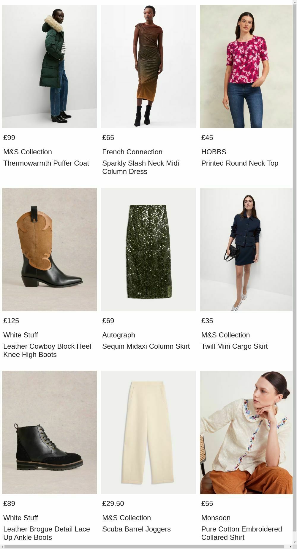 M&S Marks and Spencer Offers from 25 August