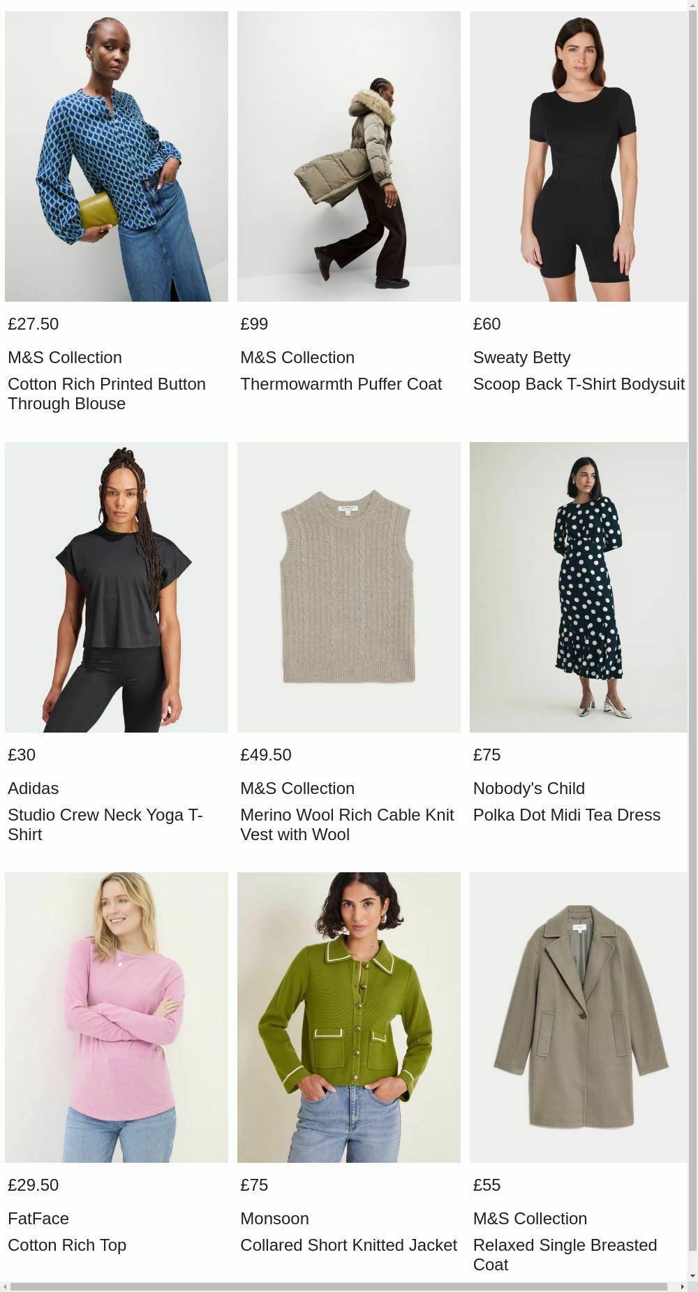 M&S Marks and Spencer Offers from 25 August