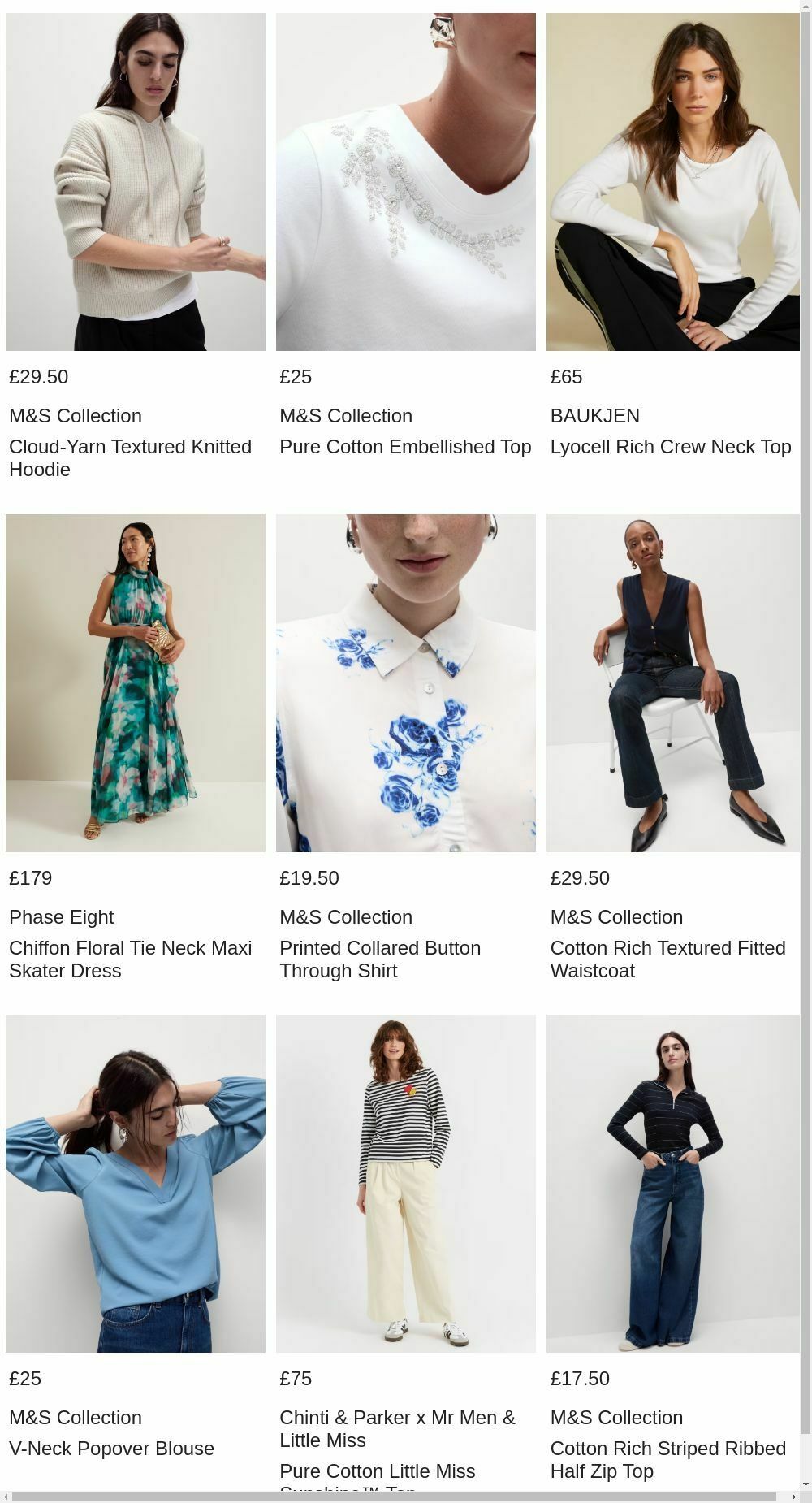 M&S Marks and Spencer Offers from 25 August