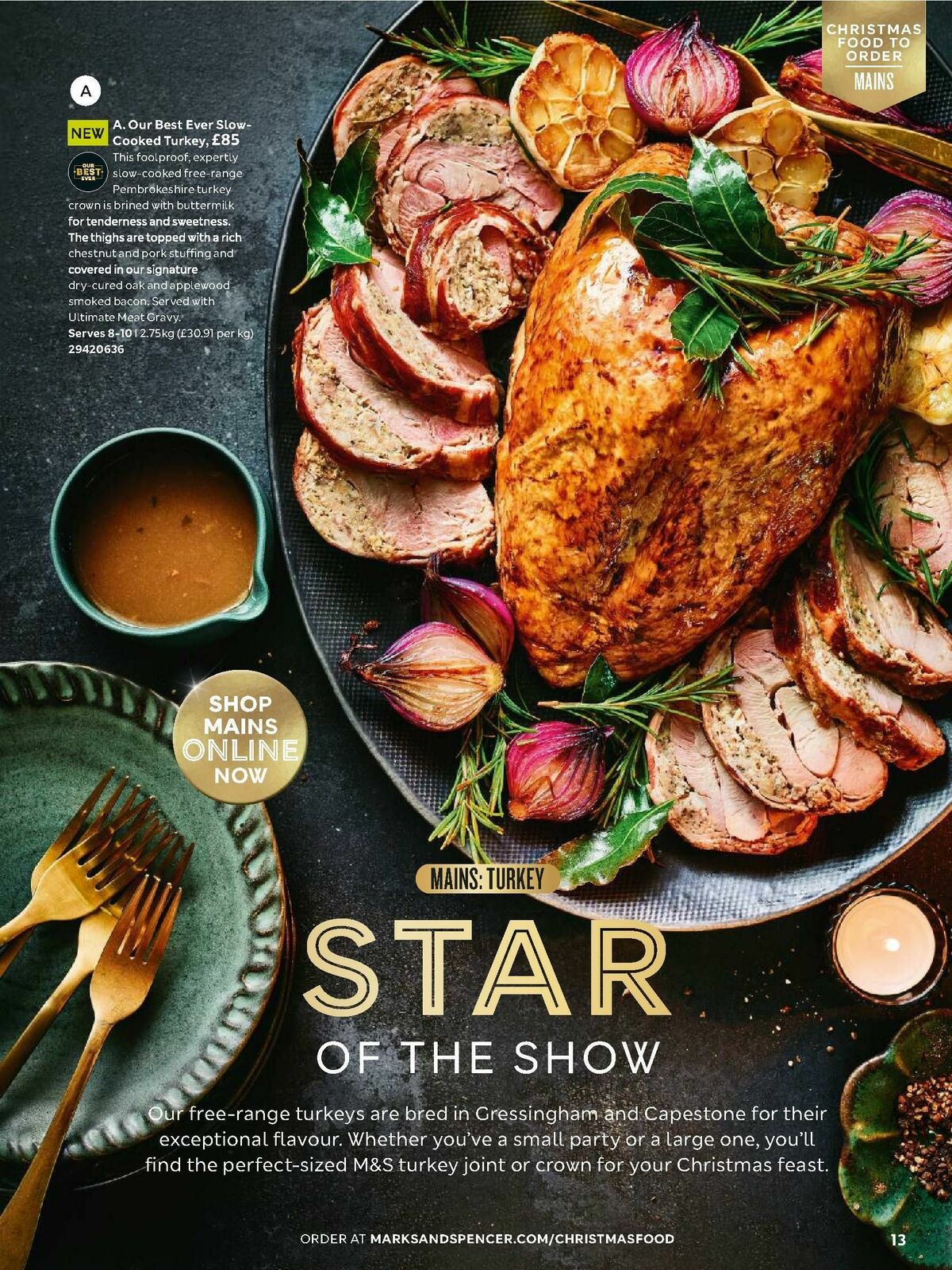 M&S Marks and Spencer Christmas Magazine Offers from 25 September