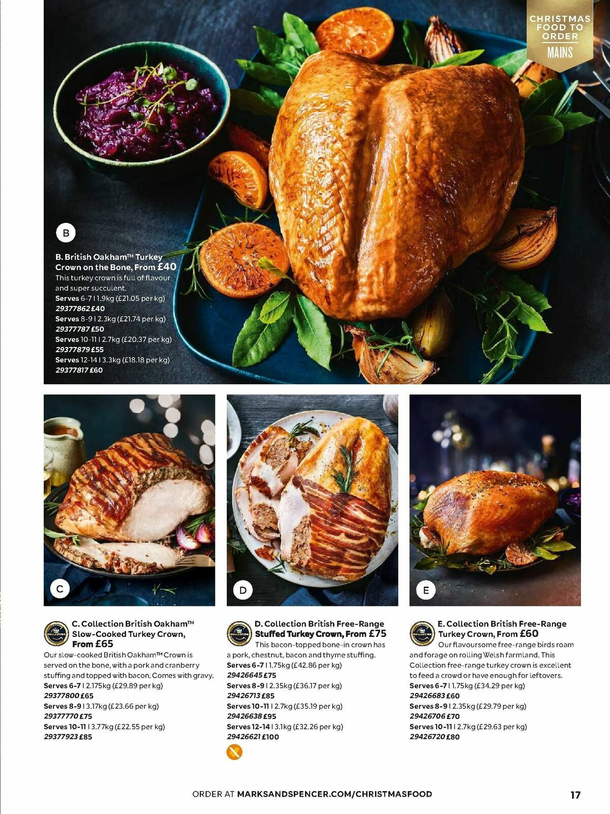 M&S Marks and Spencer Christmas Magazine Offers from 25 September