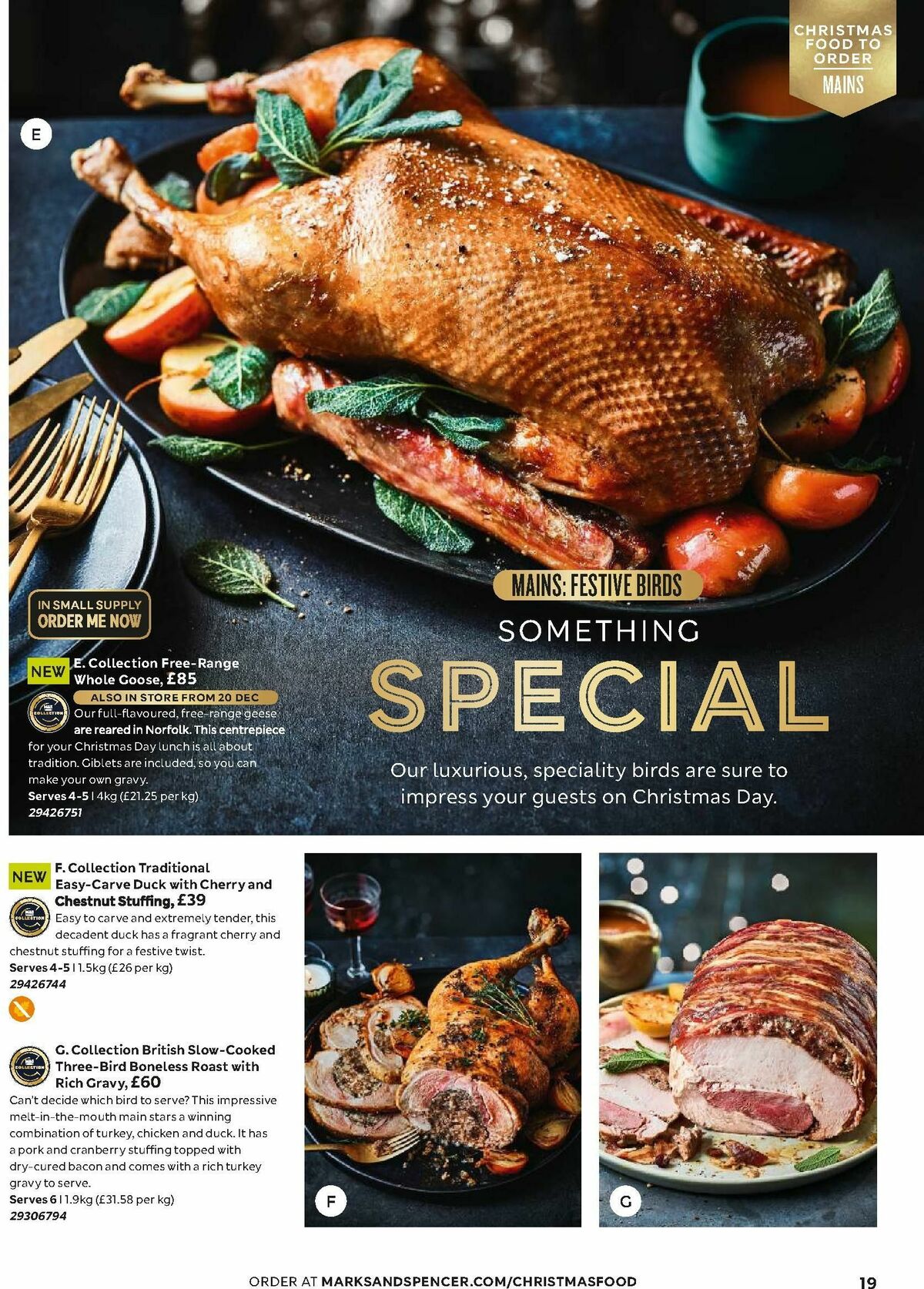 M&S Marks and Spencer Christmas Magazine Offers from 25 September