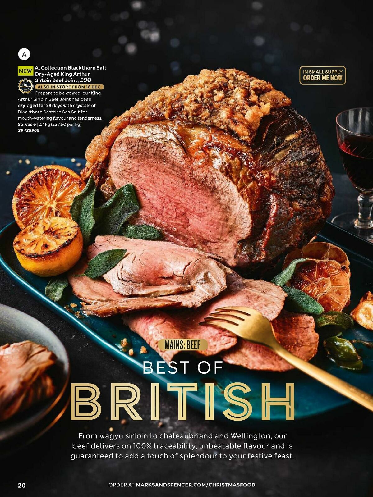 M&S Marks and Spencer Christmas Magazine Offers from 25 September