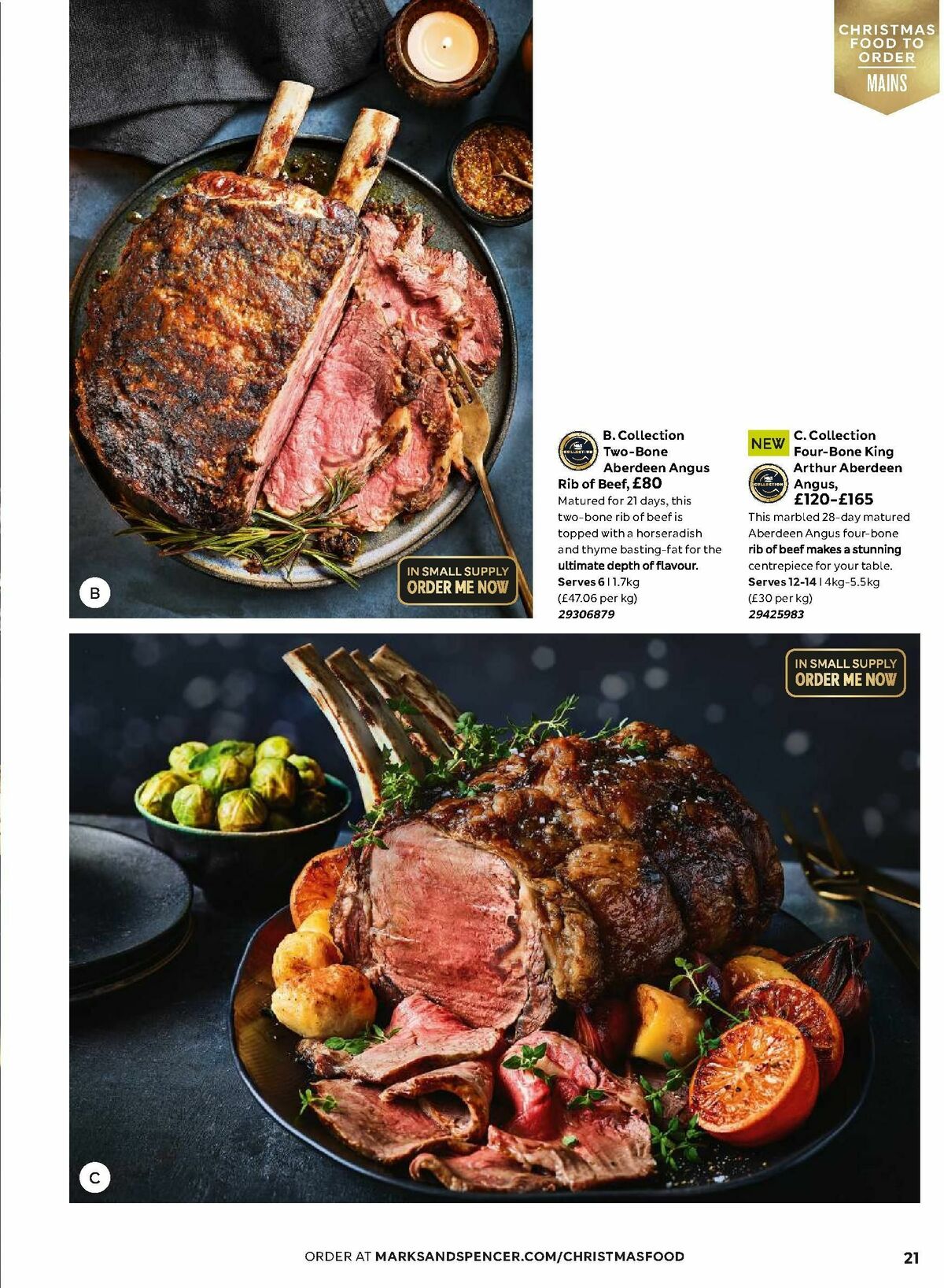 M&S Marks and Spencer Christmas Magazine Offers from 25 September