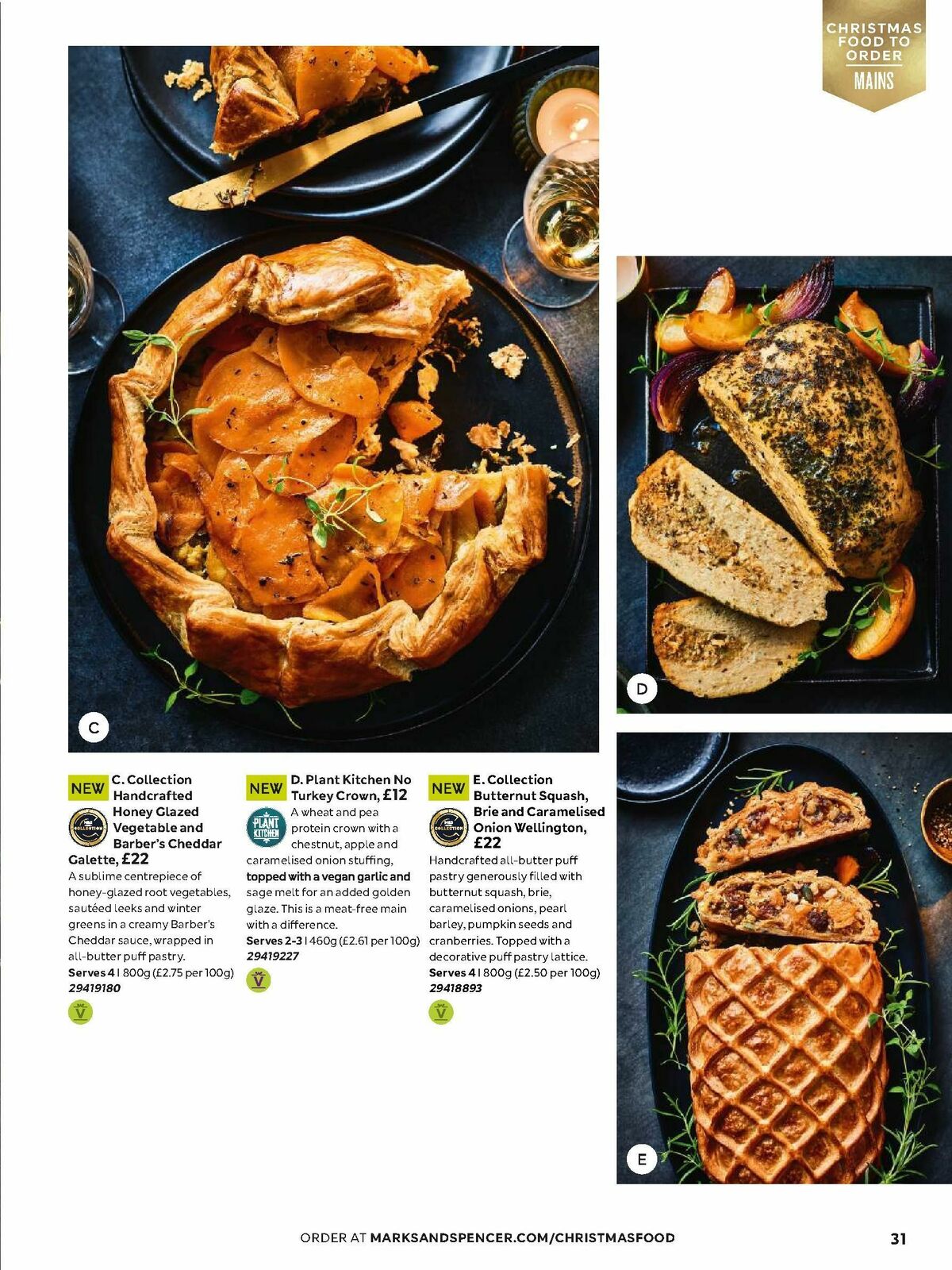 M&S Marks and Spencer Christmas Magazine Offers from 25 September