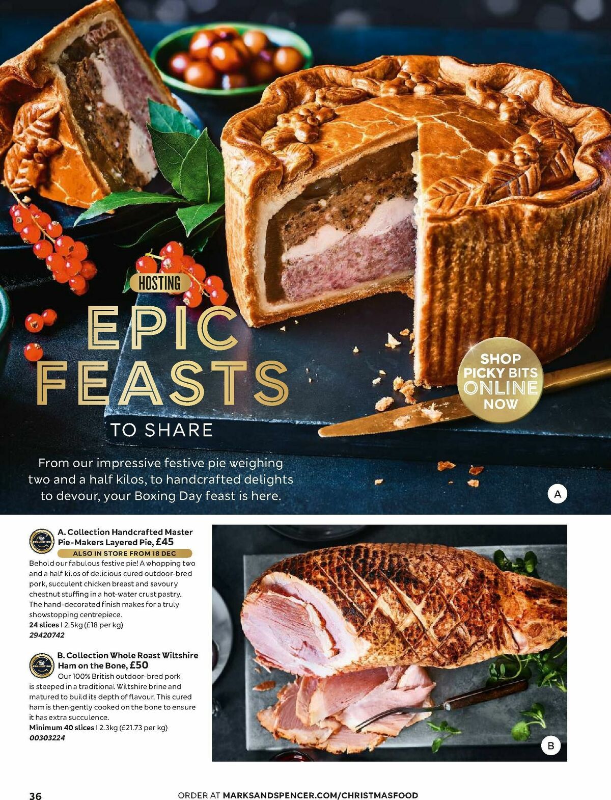 M&S Marks and Spencer Christmas Magazine Offers from 25 September