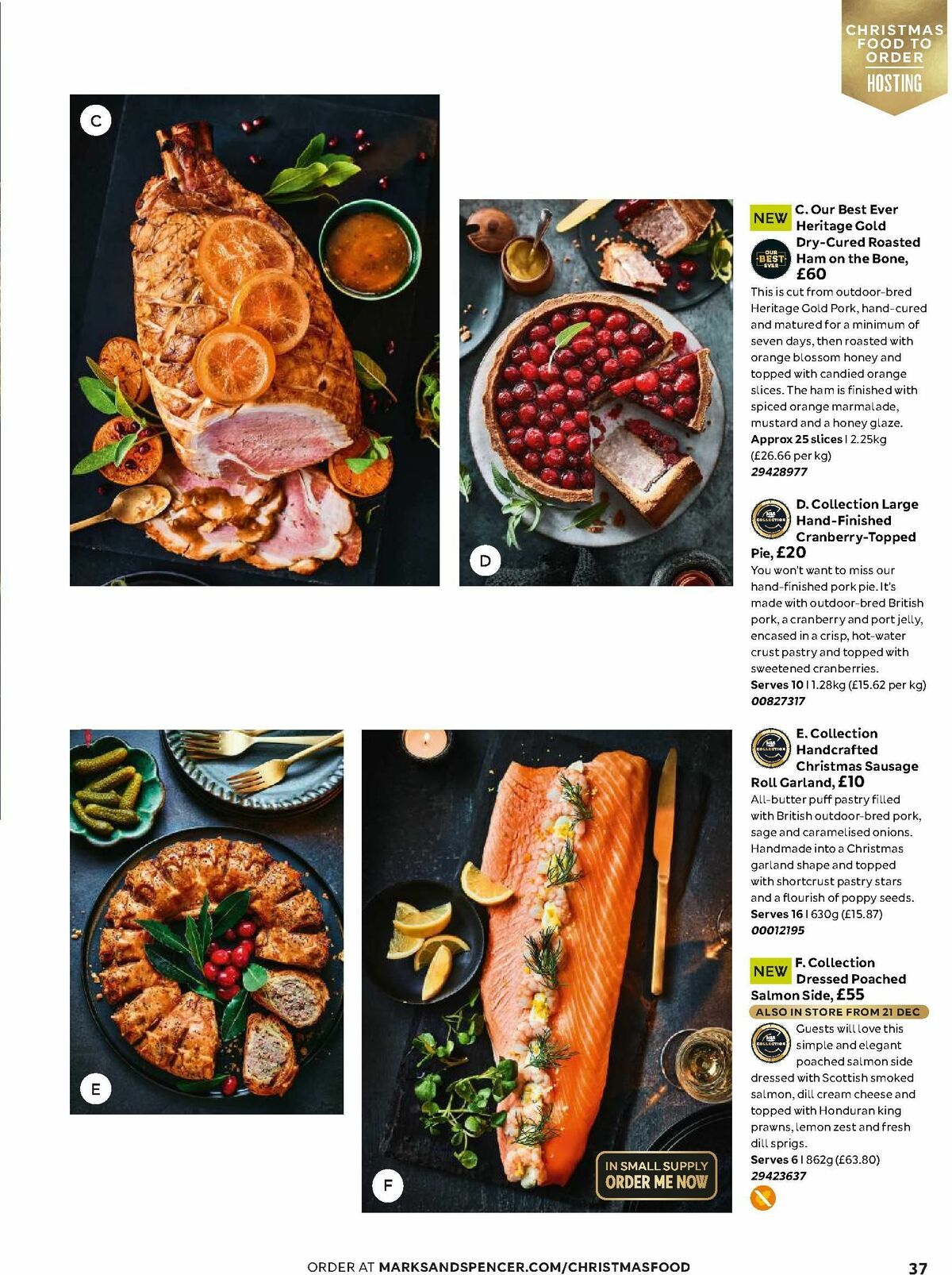 M&S Marks and Spencer Christmas Magazine Offers from 25 September