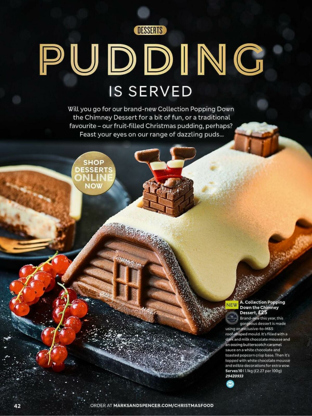 M&S Marks and Spencer Christmas Magazine Offers from 25 September