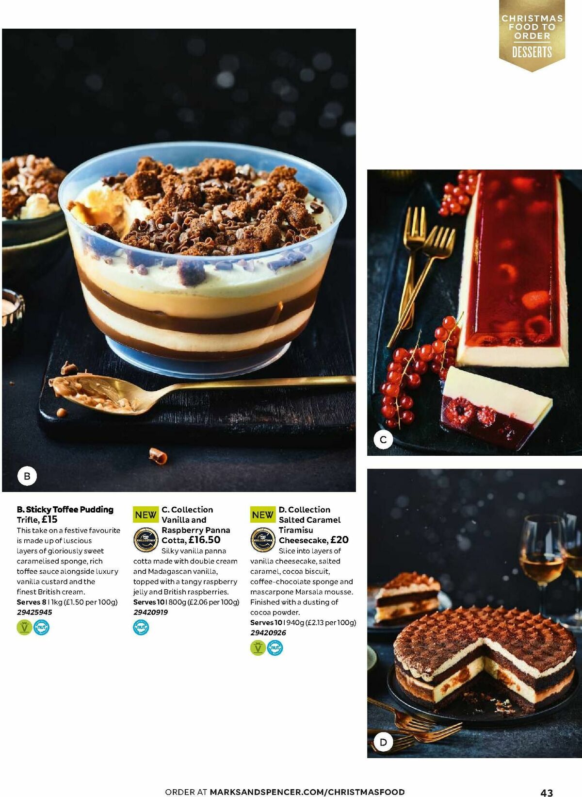 M&S Marks and Spencer Christmas Magazine Offers from 25 September