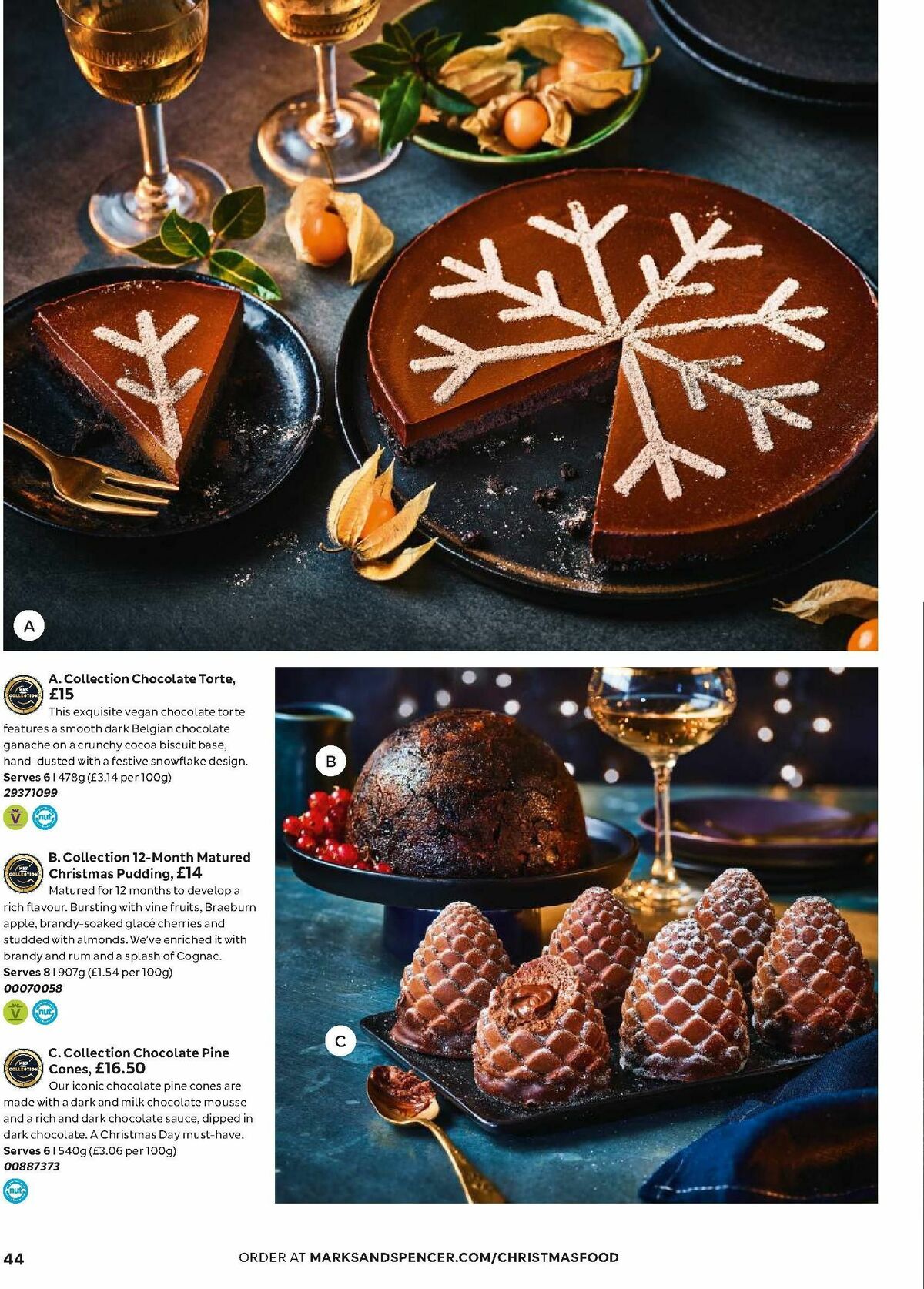 M&S Marks and Spencer Christmas Magazine Offers from 25 September