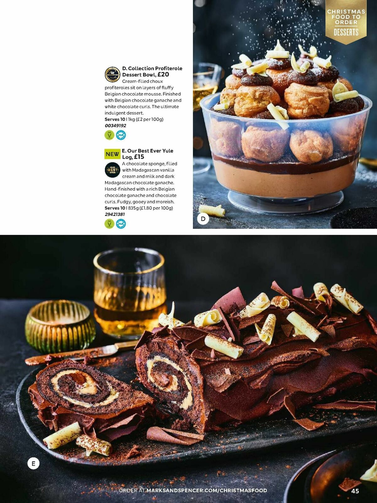 M&S Marks and Spencer Christmas Magazine Offers from 25 September