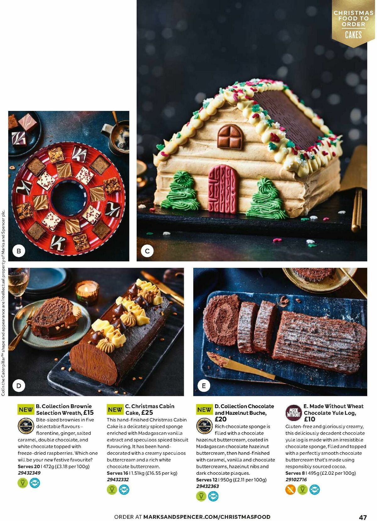 M&S Marks and Spencer Christmas Magazine Offers from 25 September