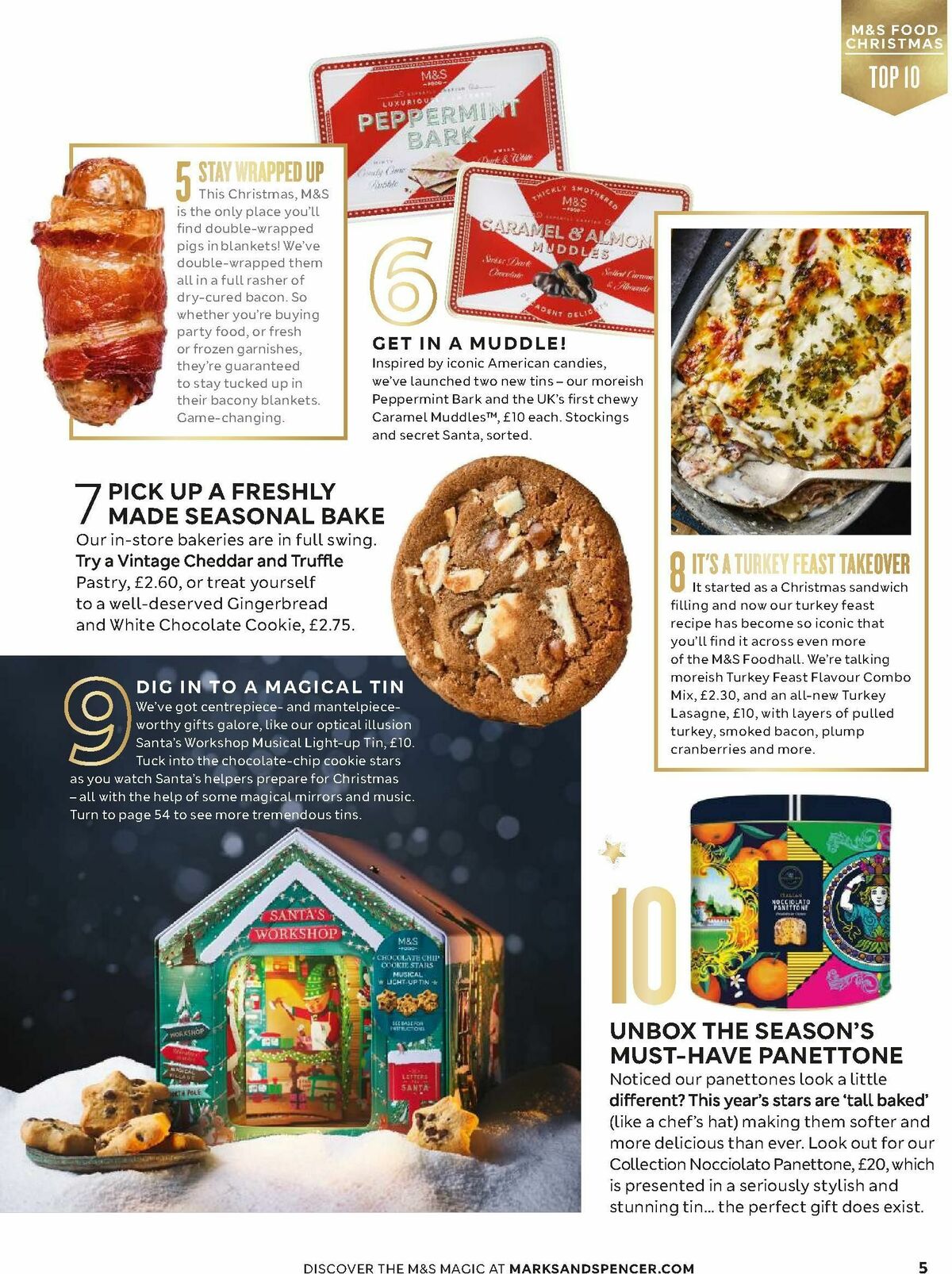 M&S Marks and Spencer Christmas Magazine Offers from 25 September