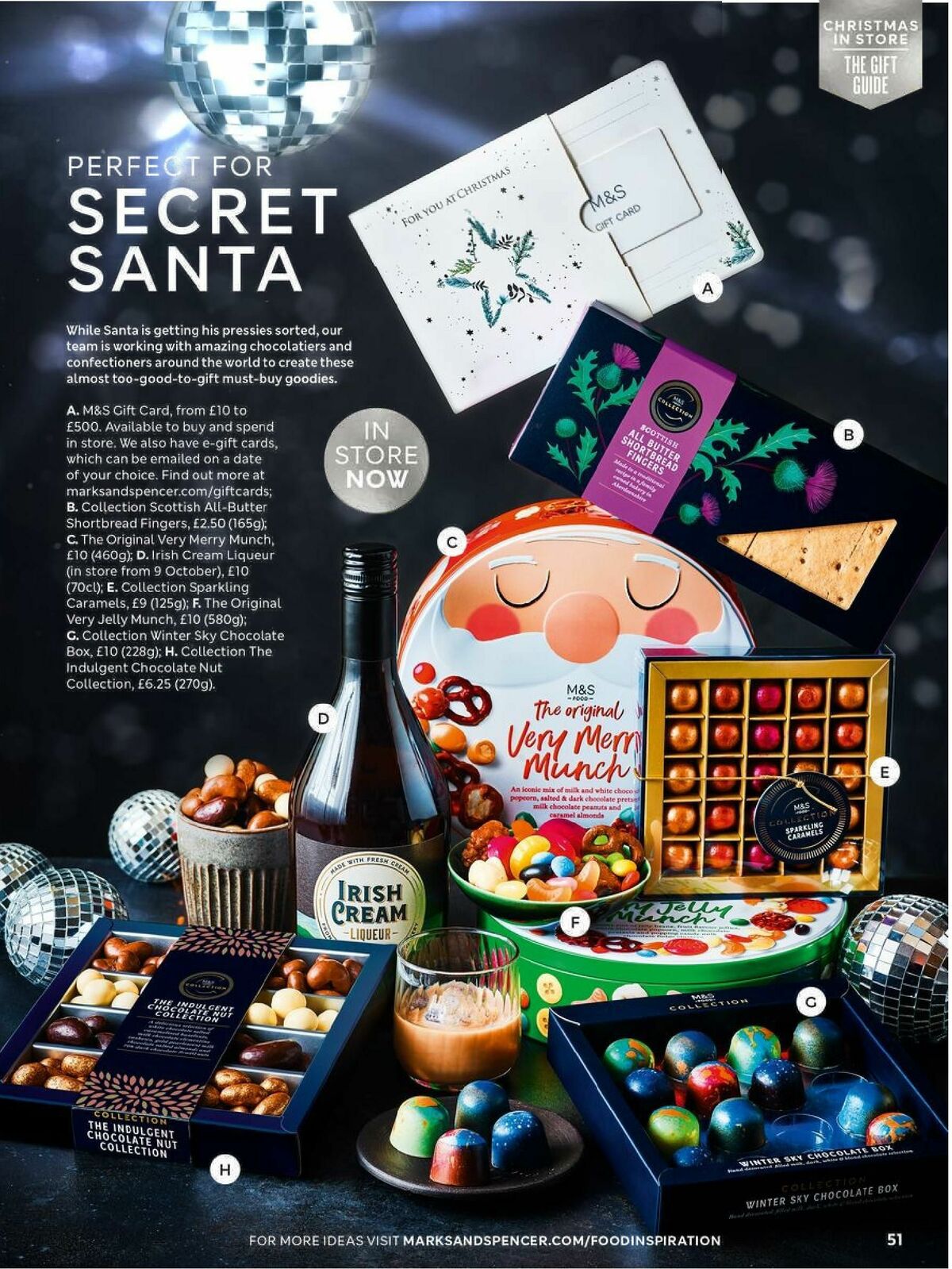 M&S Marks and Spencer Christmas Magazine Offers from 25 September