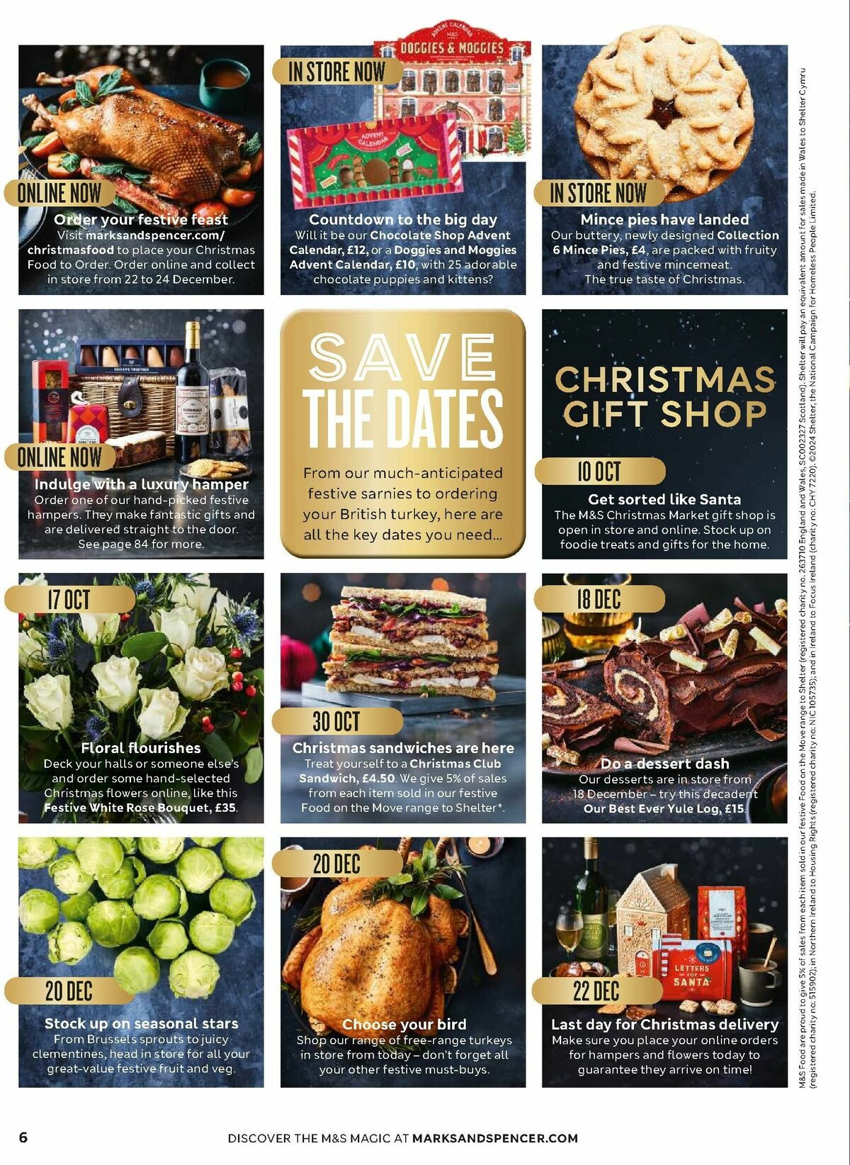 M&S Marks and Spencer Christmas Magazine Offers from 25 September