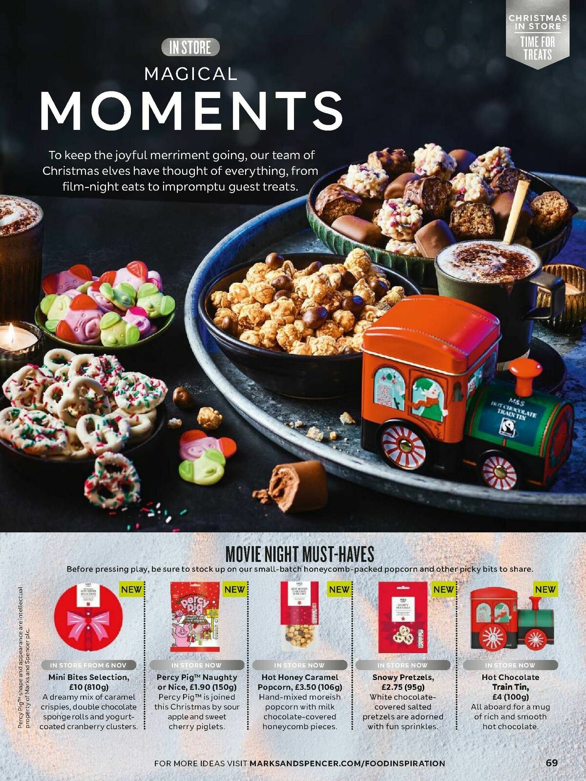 M&S Marks and Spencer Christmas Magazine Offers from 25 September